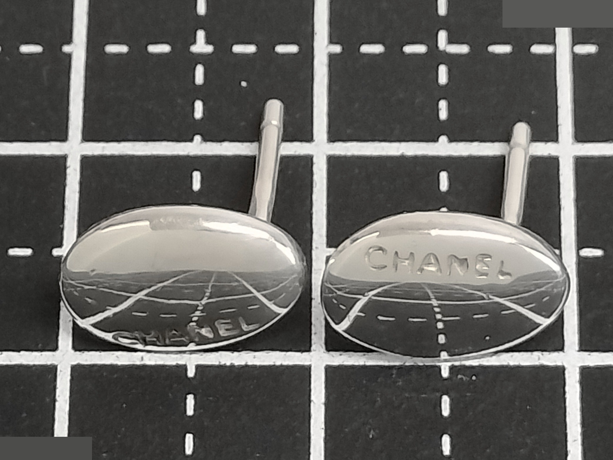 Logo 925 Silver Earrings 2.4g — view 4