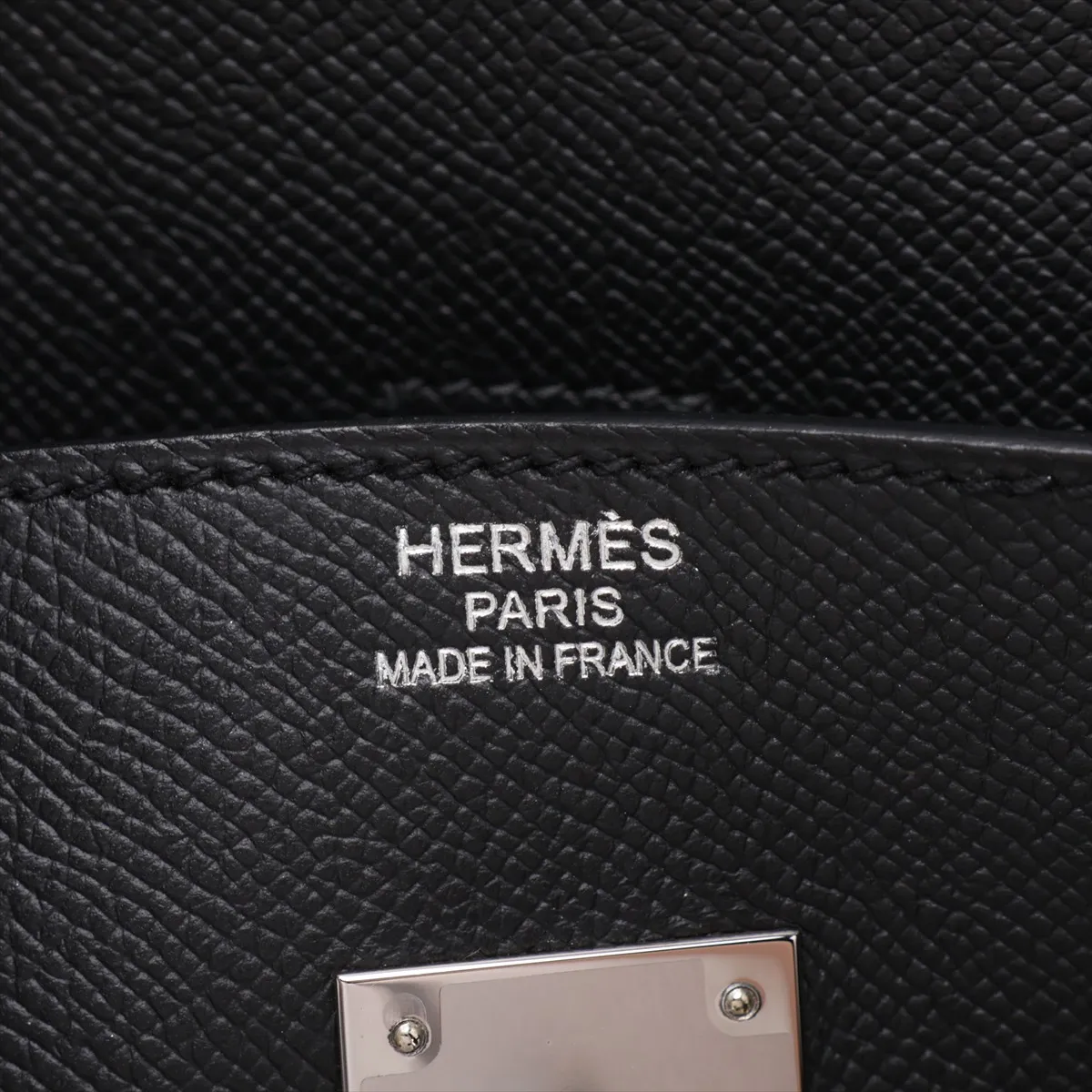 [Individually packaged] Hermes Birkin 35 Letournée Veau Epsom Black Silver Hardware N:2010 — view 10