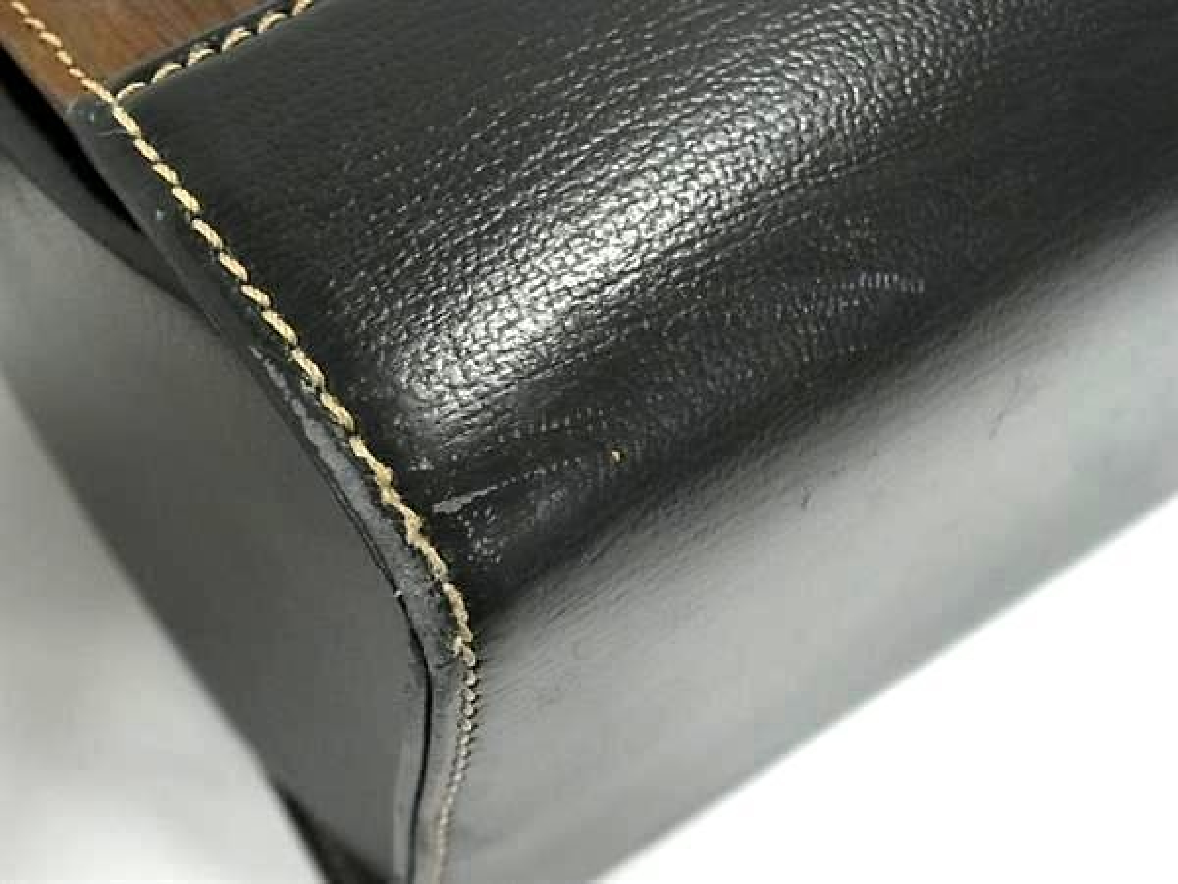 Velázquez Leather Crossbody Shoulder Bag for Men and Women, Brown/Black, HB4430 — view 7