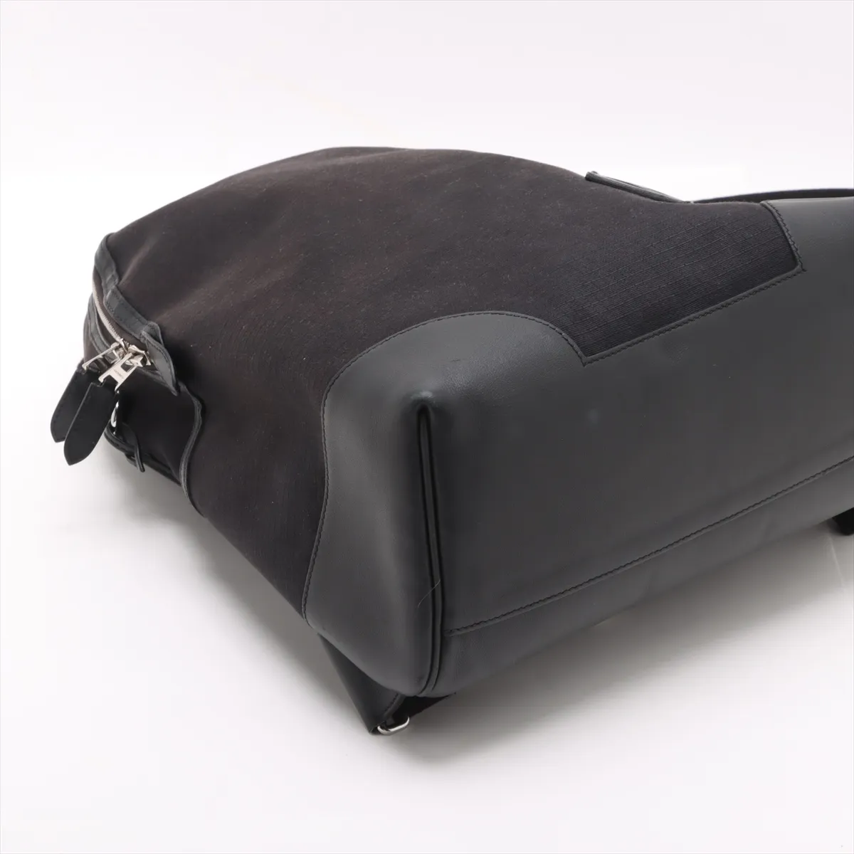Sac Ad All Back Toile Bivouac x Vaux Swift Black Silver Hardware Engraved Unclear — view 4