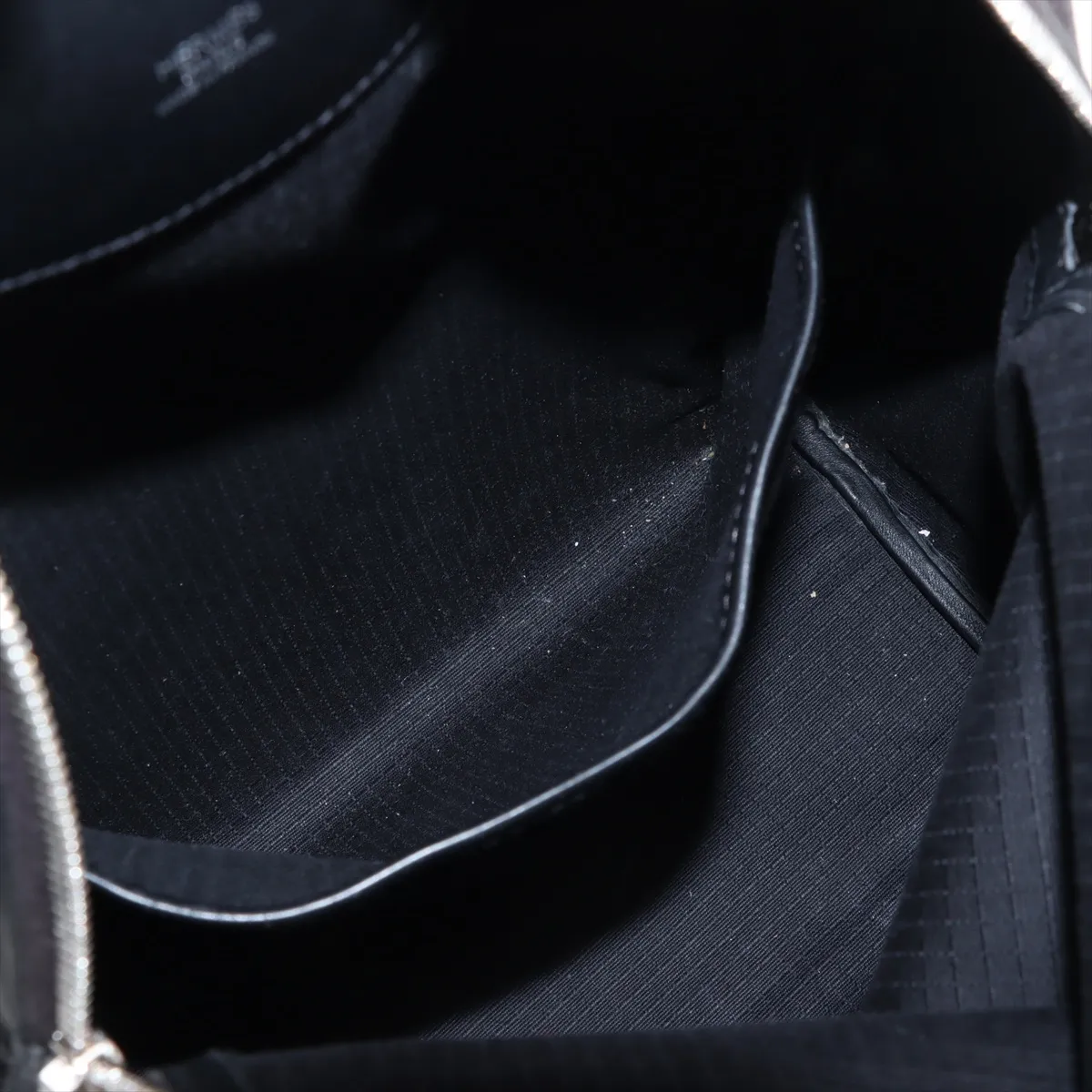 Sac Ad All Back Toile Bivouac x Vaux Swift Black Silver Hardware Engraved Unclear — view 8