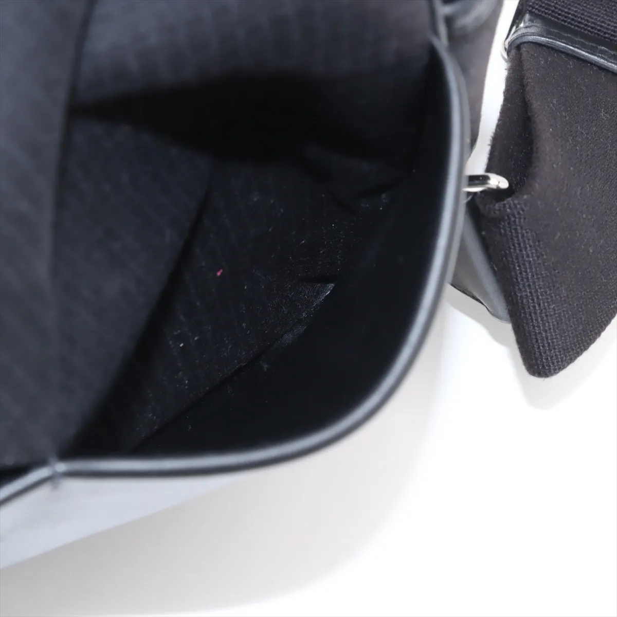 Sac Ad All Back Toile Bivouac x Vaux Swift Black Silver Hardware Engraved Unclear — view 9