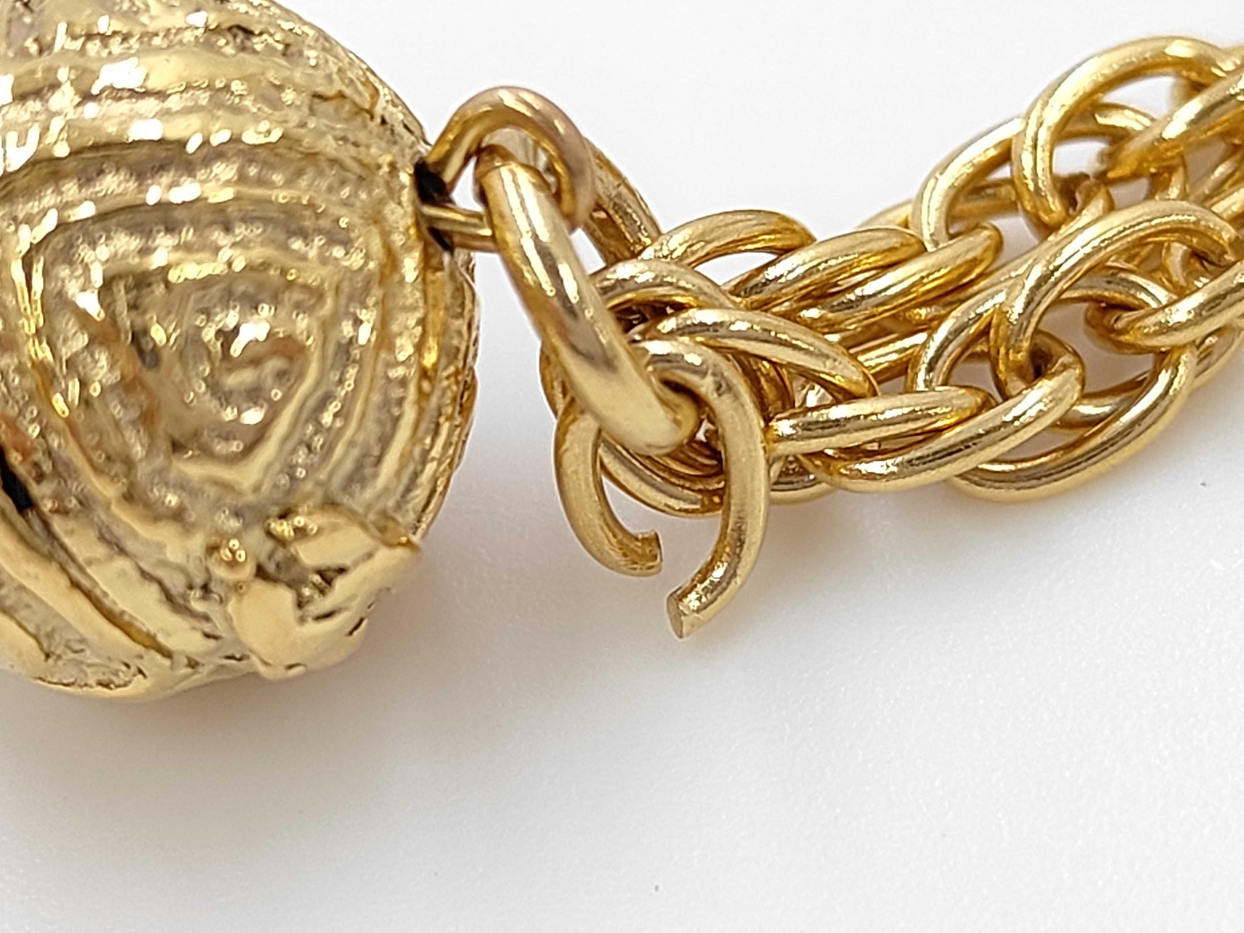 necklace, Coco Mark ball design, 3618 1985 necklace — view 3