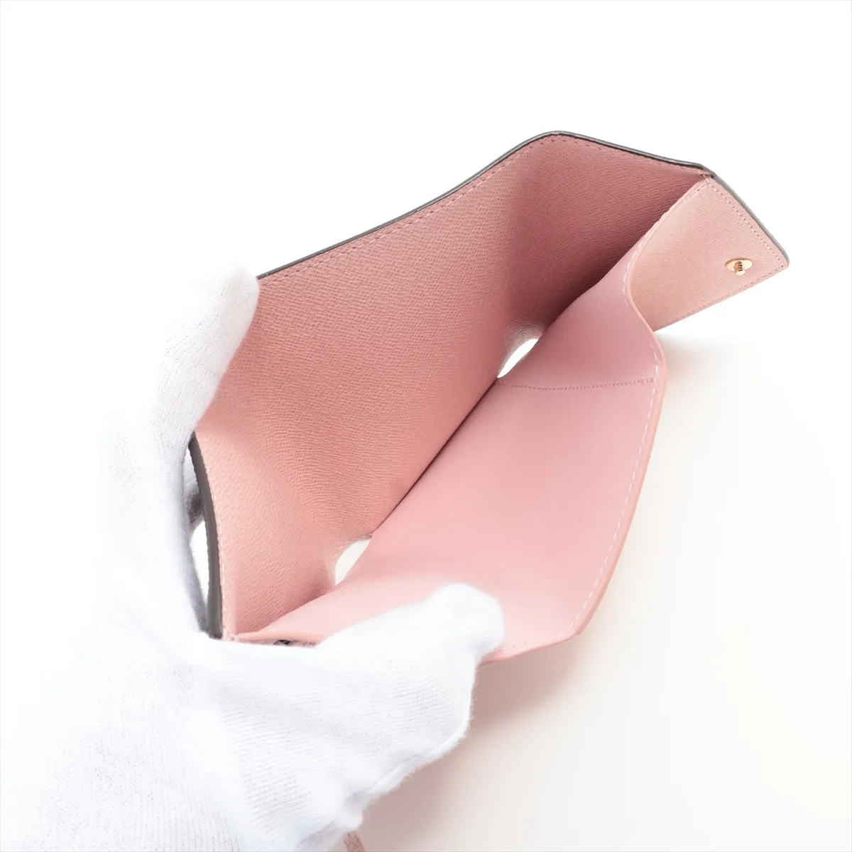 Monogram Portefeuille Victorine M62360 Rose Ballerine Compact Wallet (RFID detected) — view 5