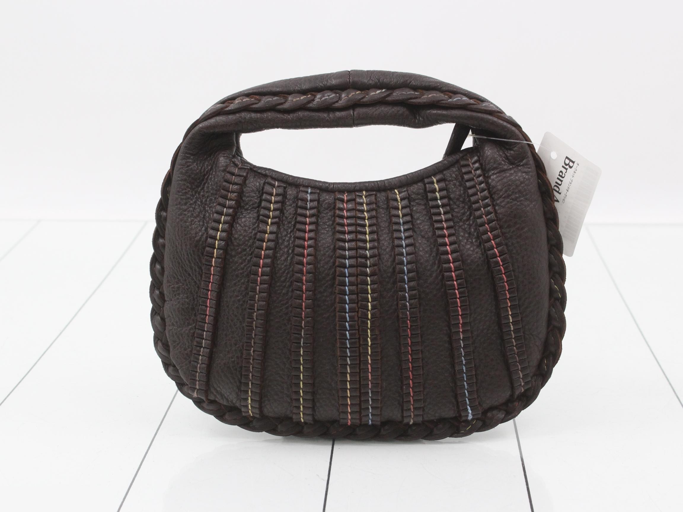 Intrecciato (bag) - Handbag - Leather - Brown — view 2