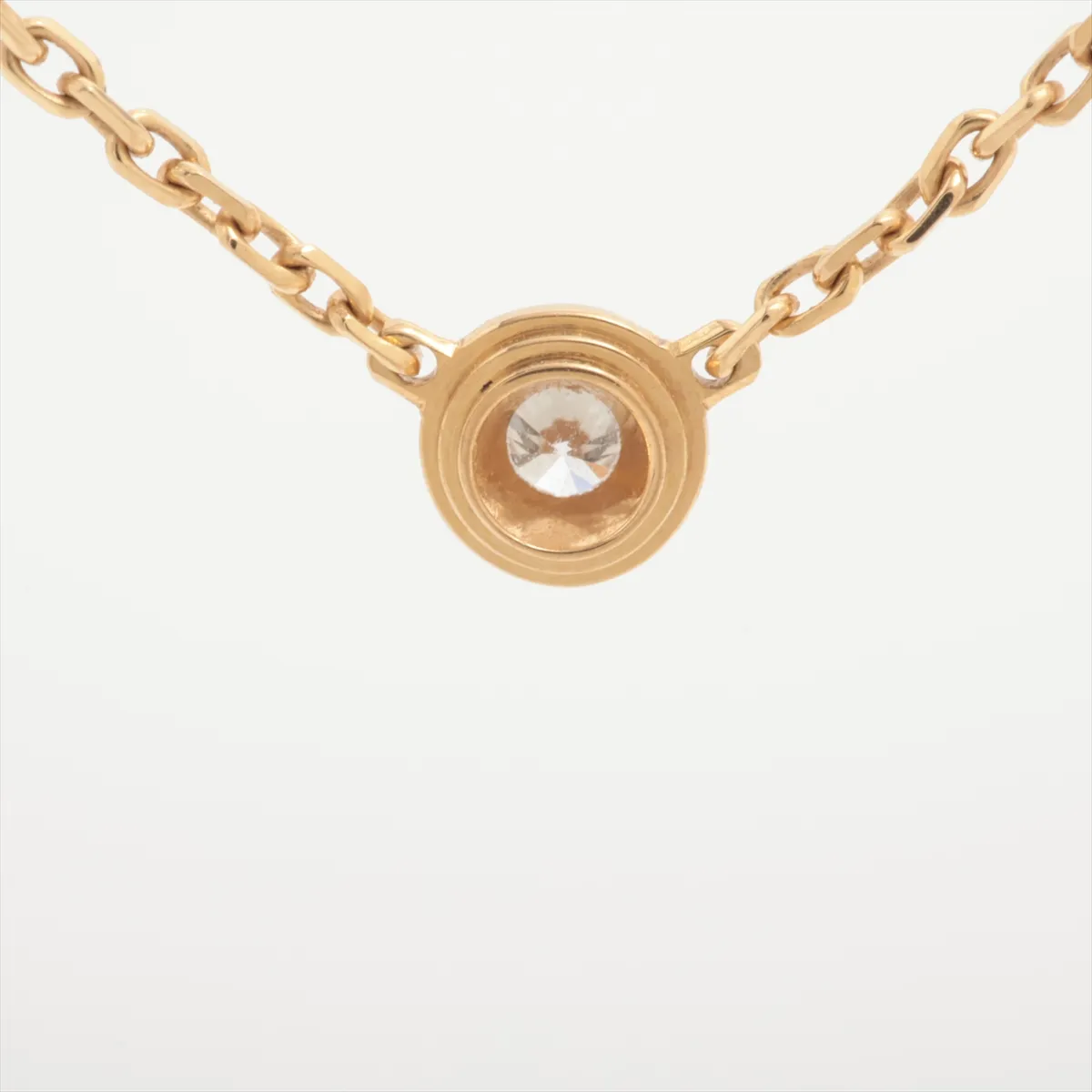 Damour XS Diamond Necklace 750 (Yellow Gold) 2.2g YVF489 — view 2