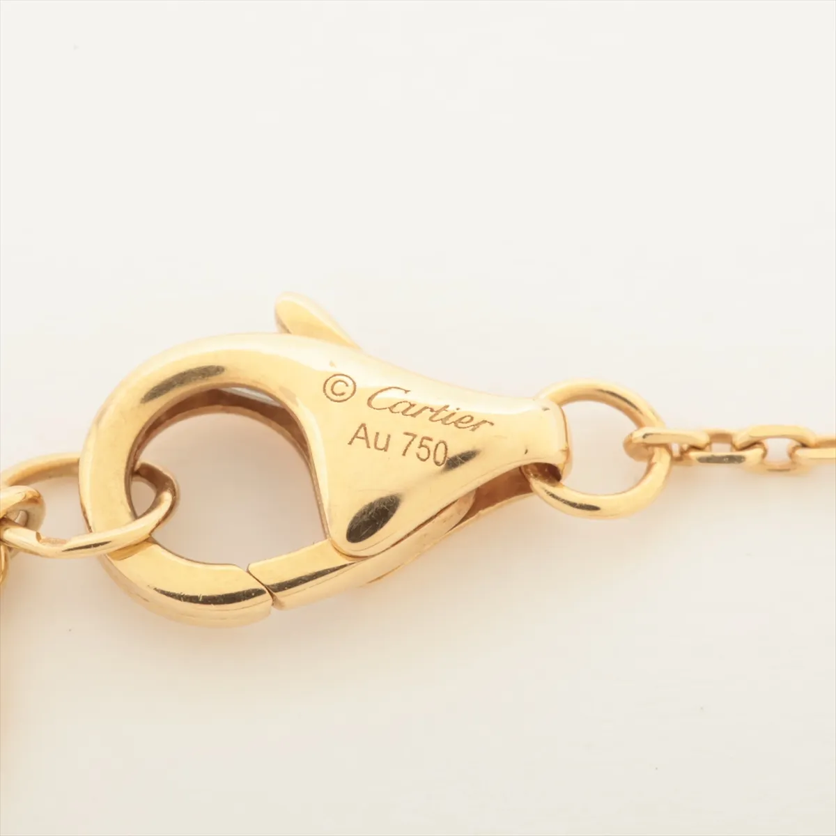 Damour XS Diamond Necklace 750 (Yellow Gold) 2.2g YVF489 — view 4