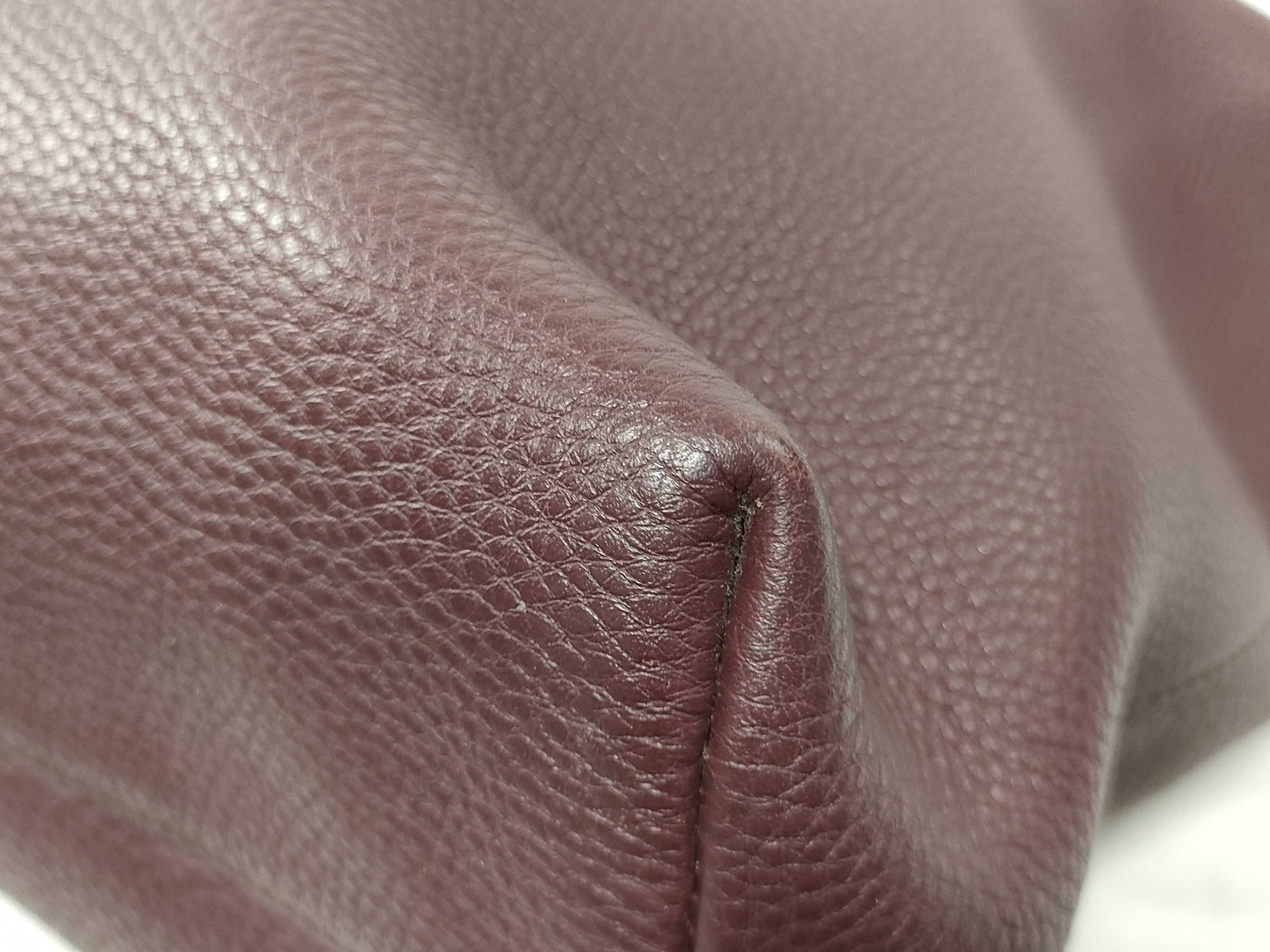 Vitello Daino Miranda Kerr Bag Burgundy BN1713 Tote Bag — view 7