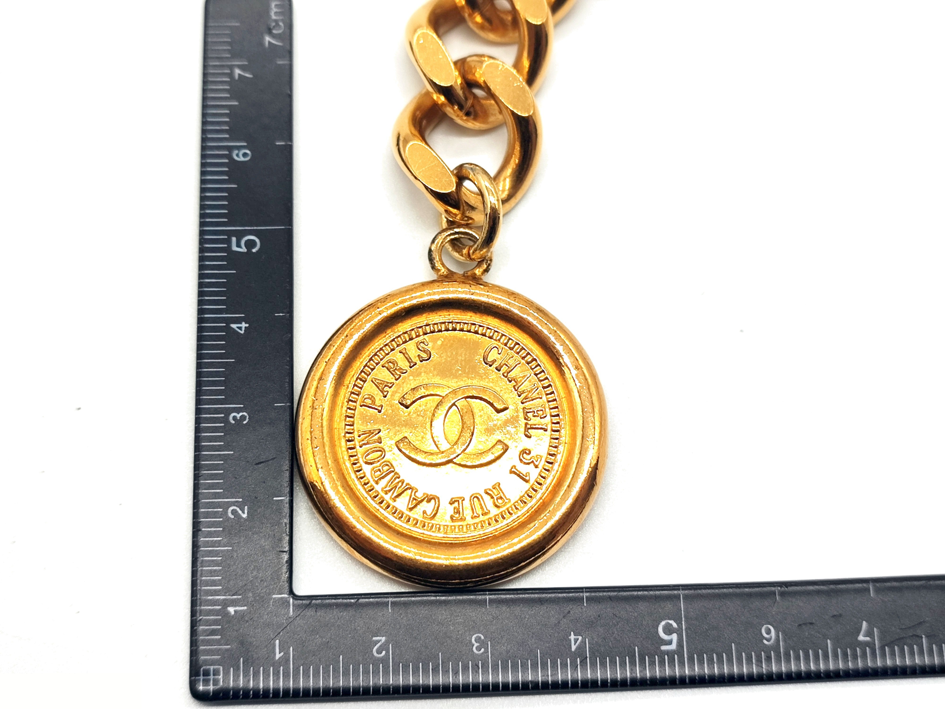 Coco Mark Chain Belt, Total Length Approx. 84cm — view 4