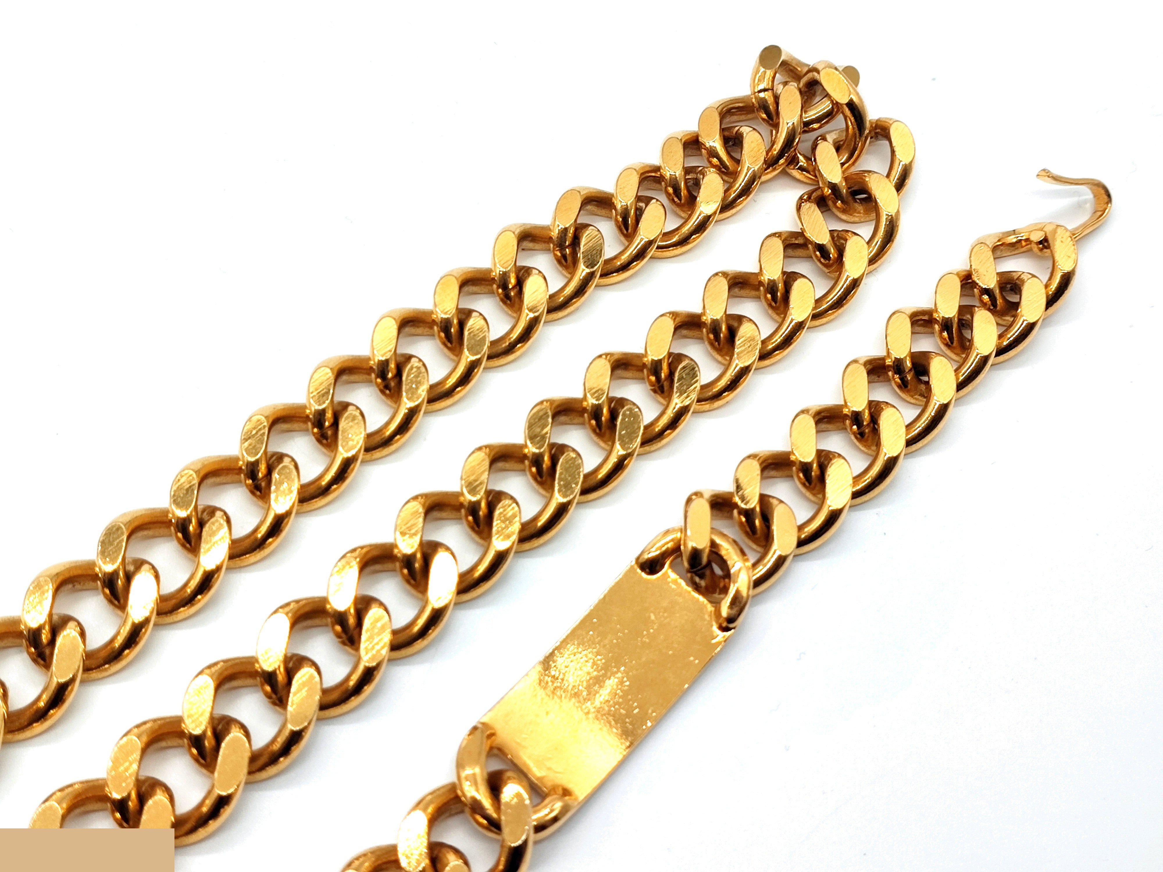 Coco Mark Chain Belt, Total Length Approx. 84cm — view 9