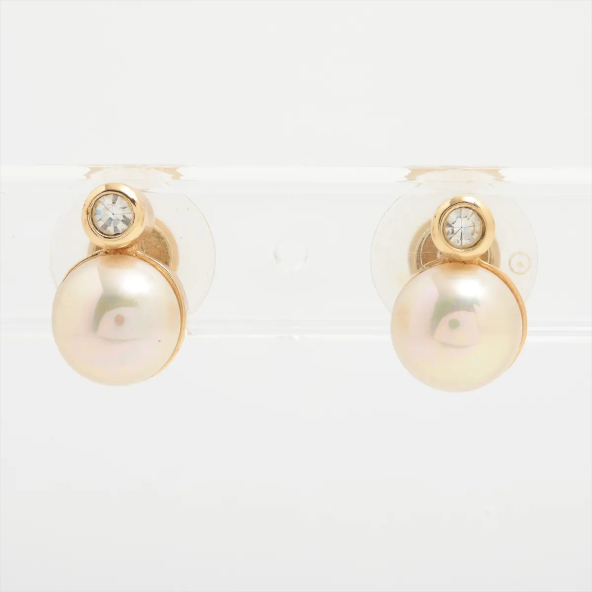 earrings (for both ears), GP gold,