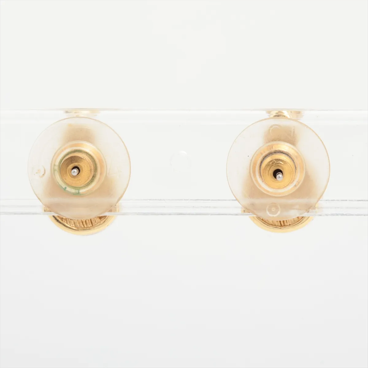 earrings (for both ears), GP gold, — view 2