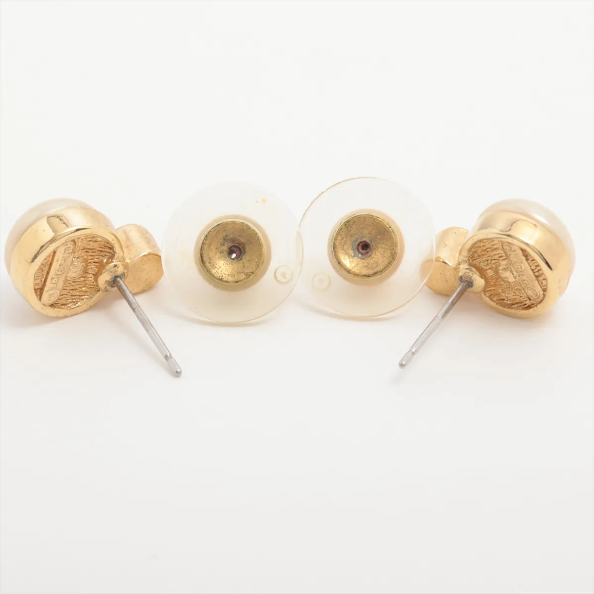 earrings (for both ears), GP gold, — view 4