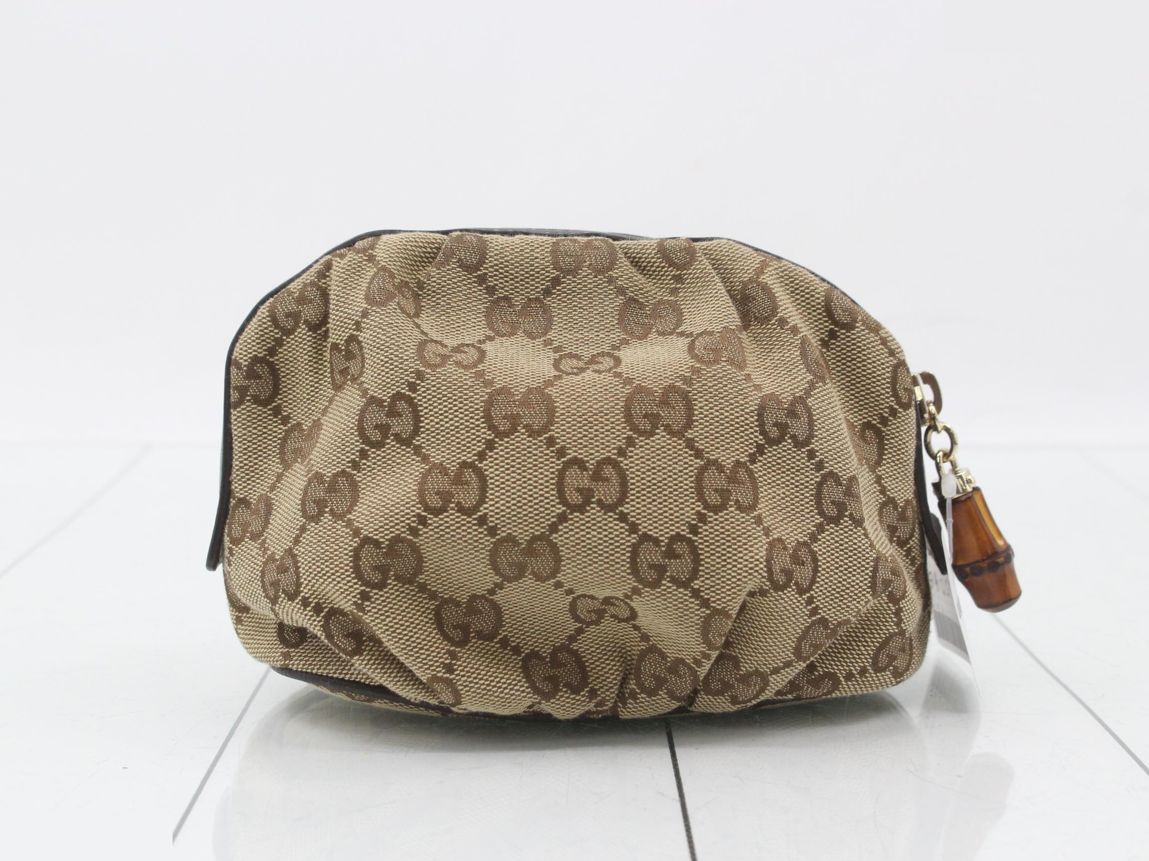 GG Canvas (Bag) / Pouch - Bamboo — view 2