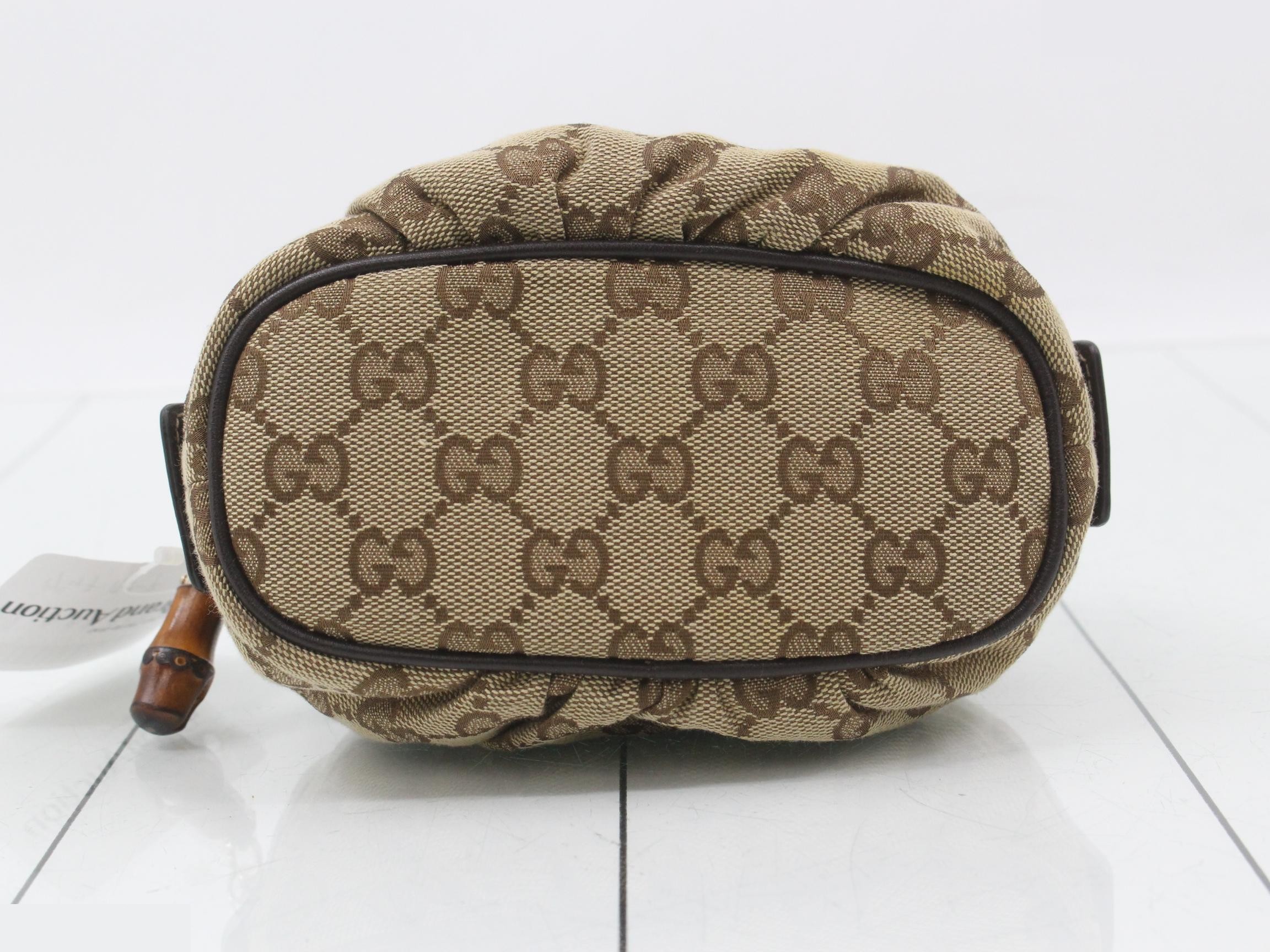 GG Canvas (Bag) / Pouch - Bamboo — view 3