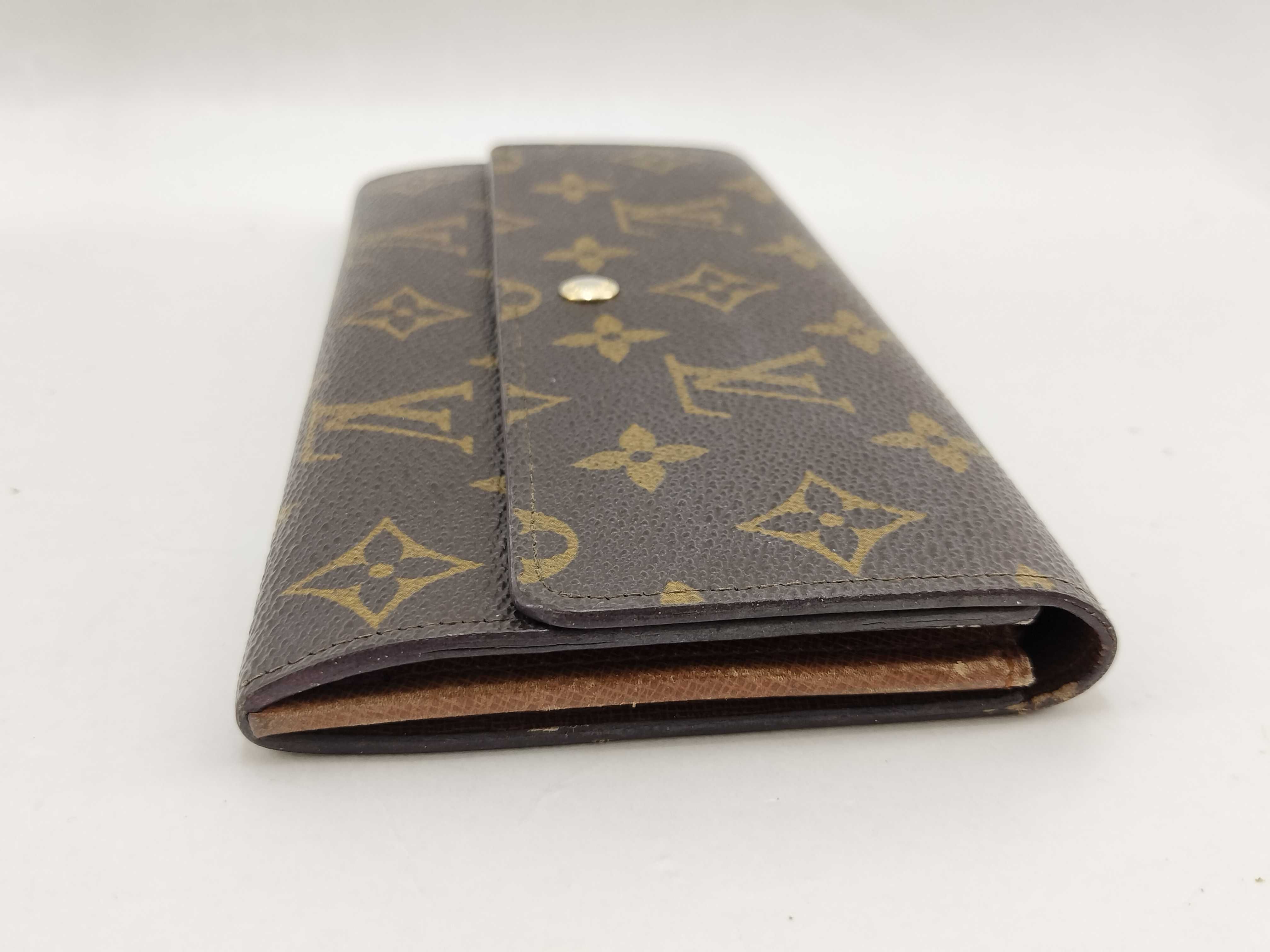 Monogram Louis Vuitton Monogram Pochette Portemonnaie Credit M61723 Wallet — view 3