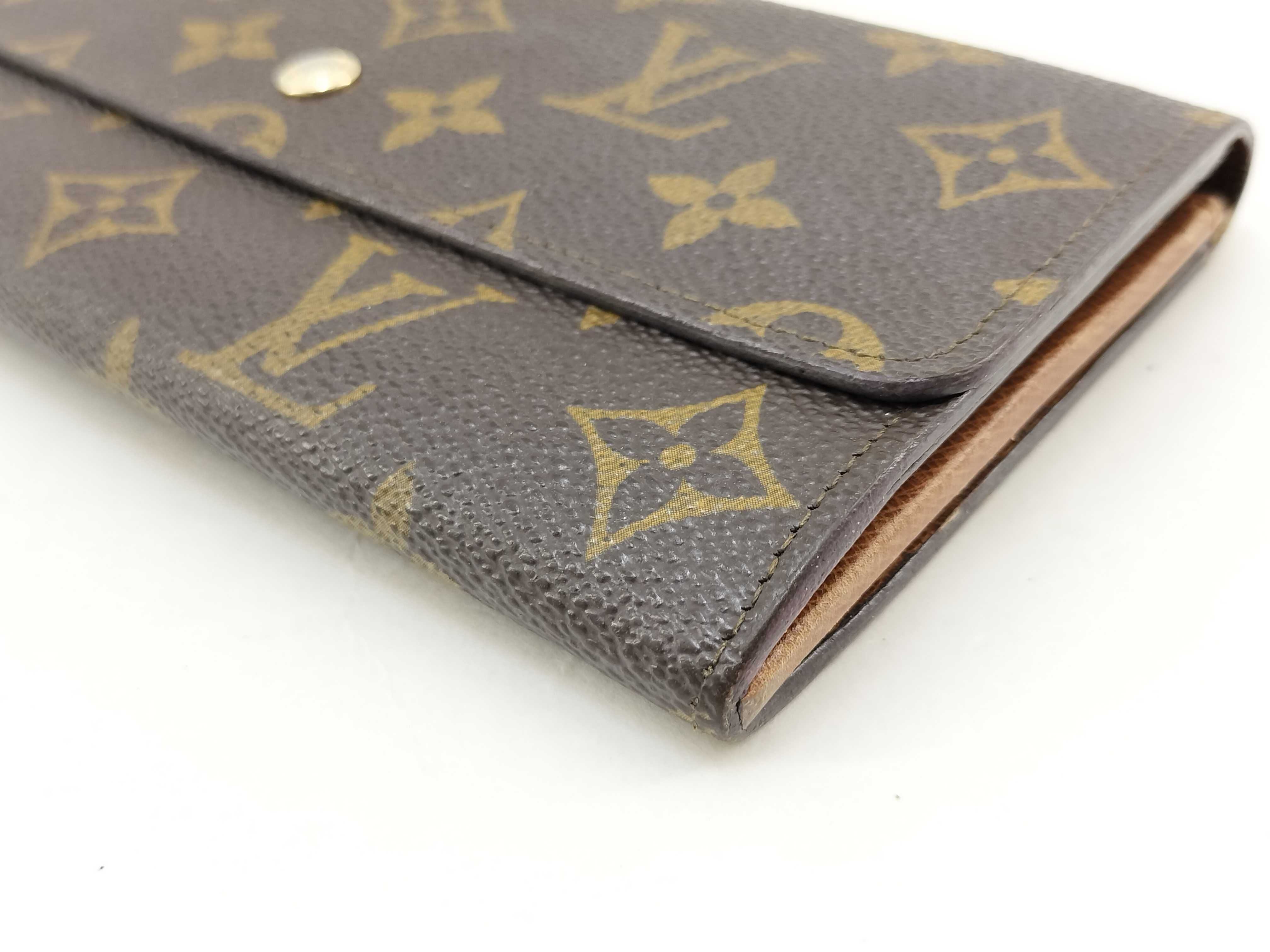Monogram Louis Vuitton Monogram Pochette Portemonnaie Credit M61723 Wallet — view 4