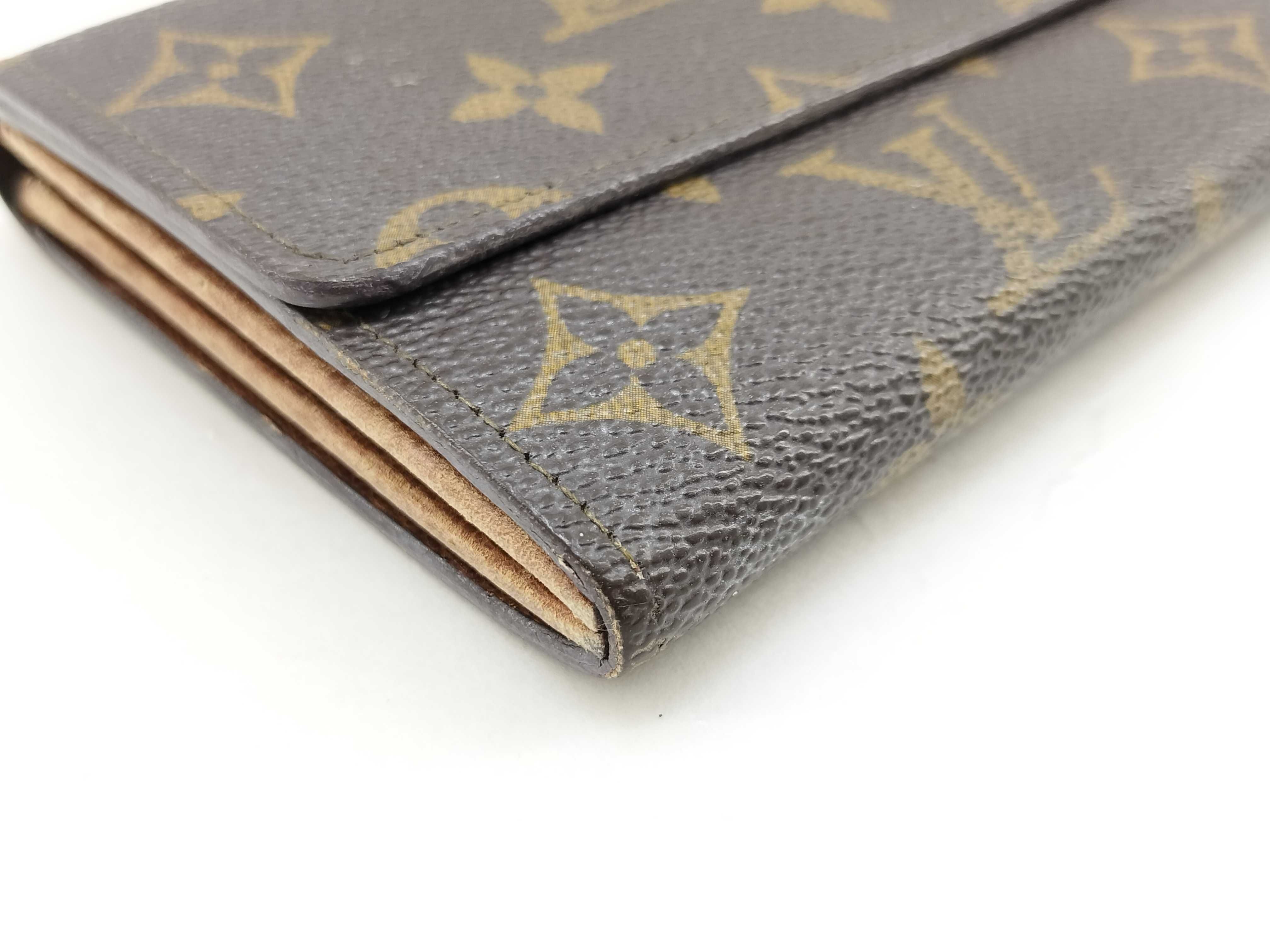 Monogram Louis Vuitton Monogram Pochette Portemonnaie Credit M61723 Wallet — view 6