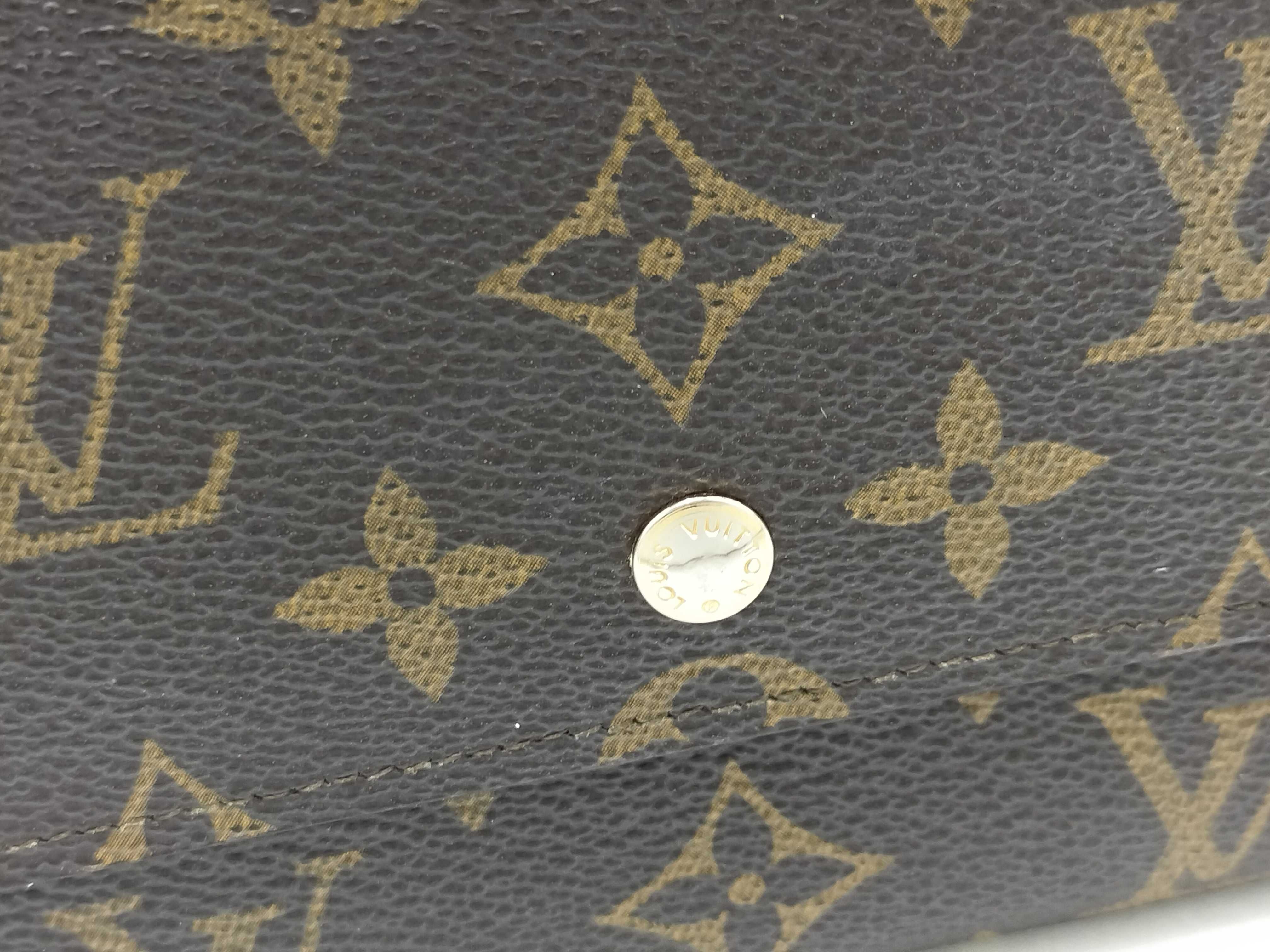 Monogram Louis Vuitton Monogram Pochette Portemonnaie Credit M61723 Wallet — view 8