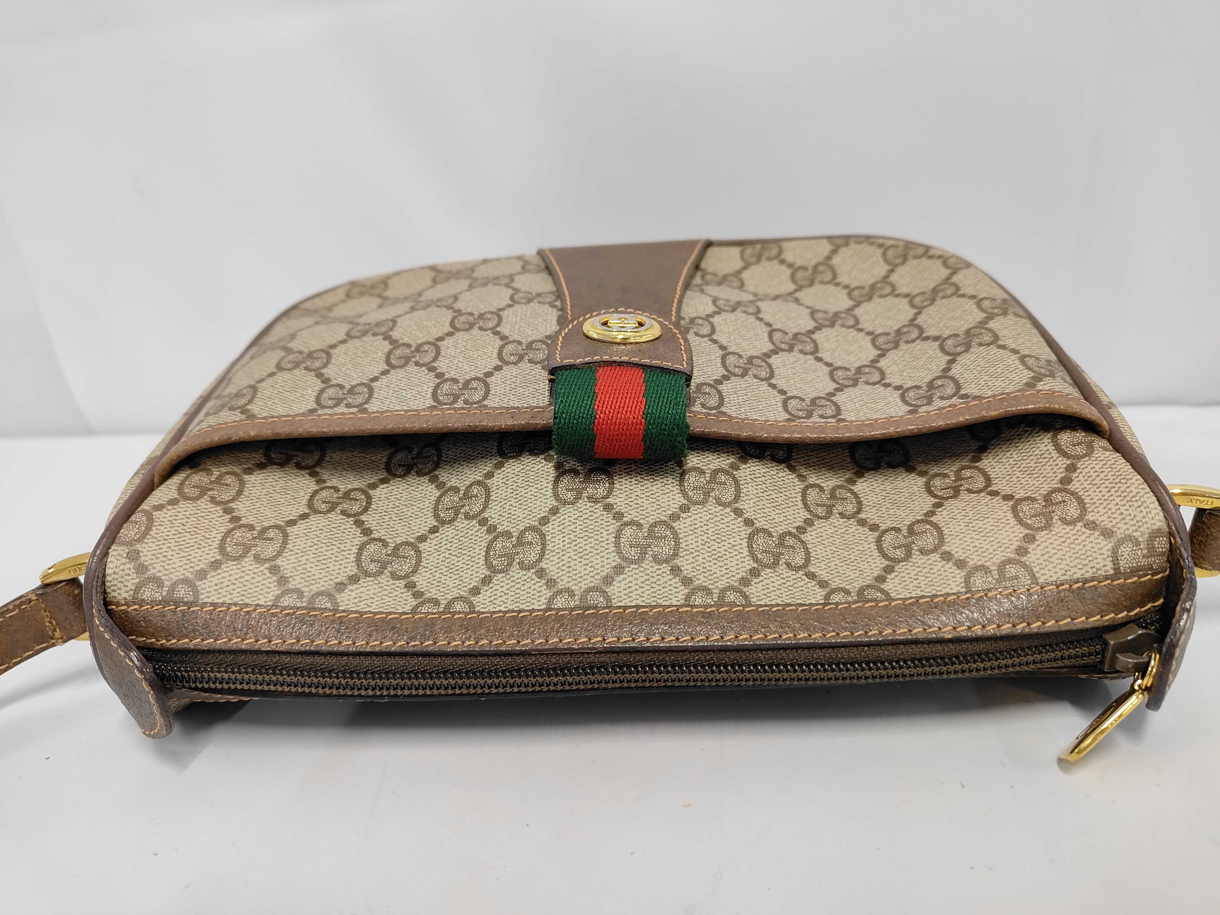 GG Supreme Shoulder Bag, Sherry Brown Shoulder Bag — view 8