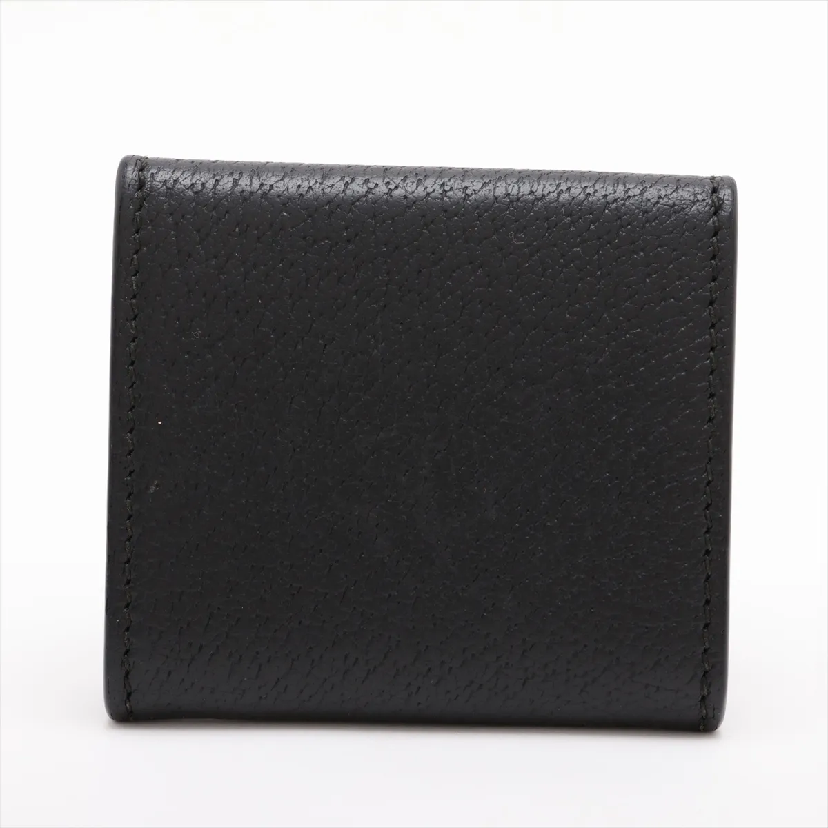 GG Marmont 473959 Leather Coin Case, Black — view 2