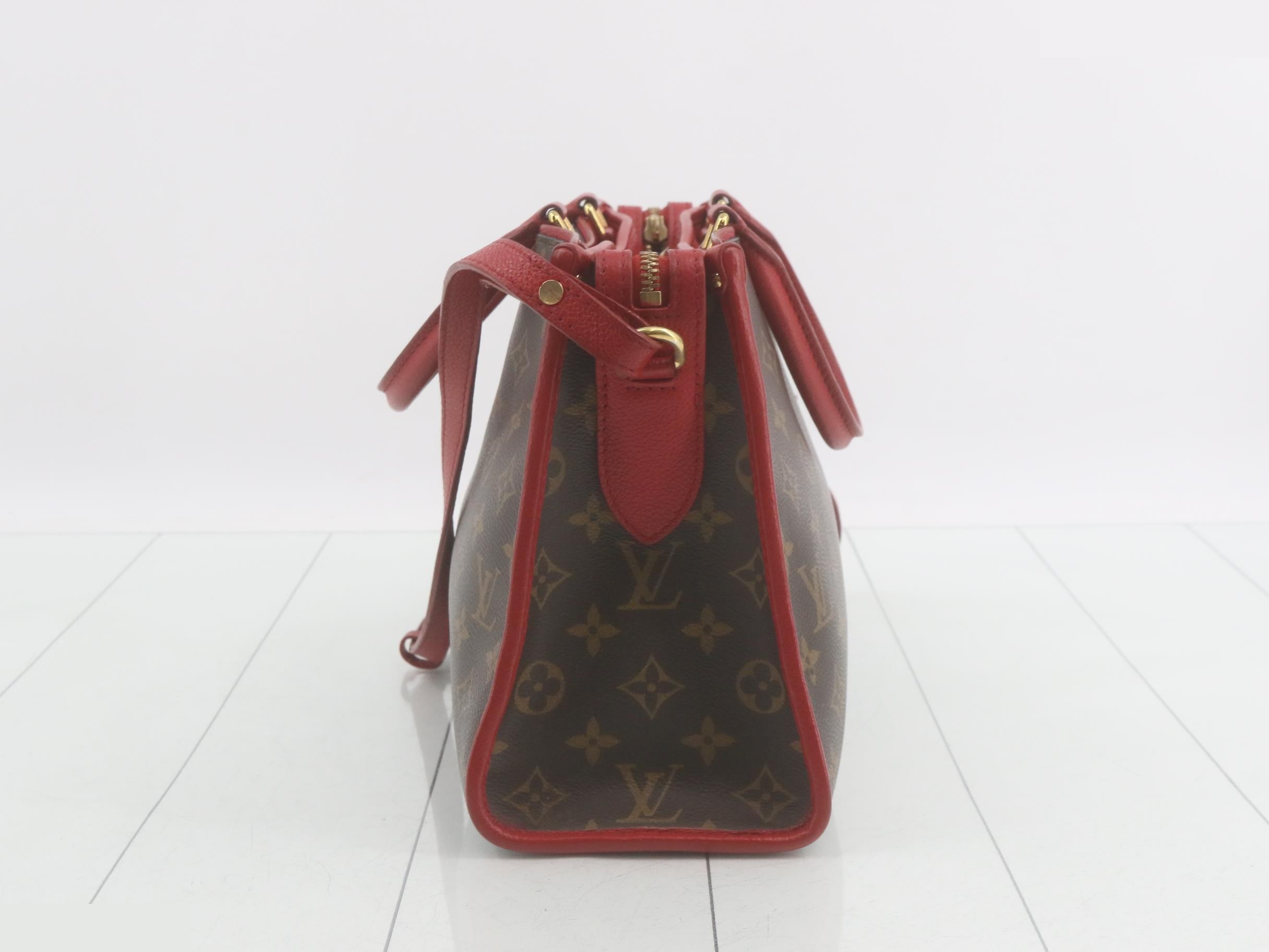 Monogram Popincourt PM Rouge 2-Way Shoulder/Handbag — view 3