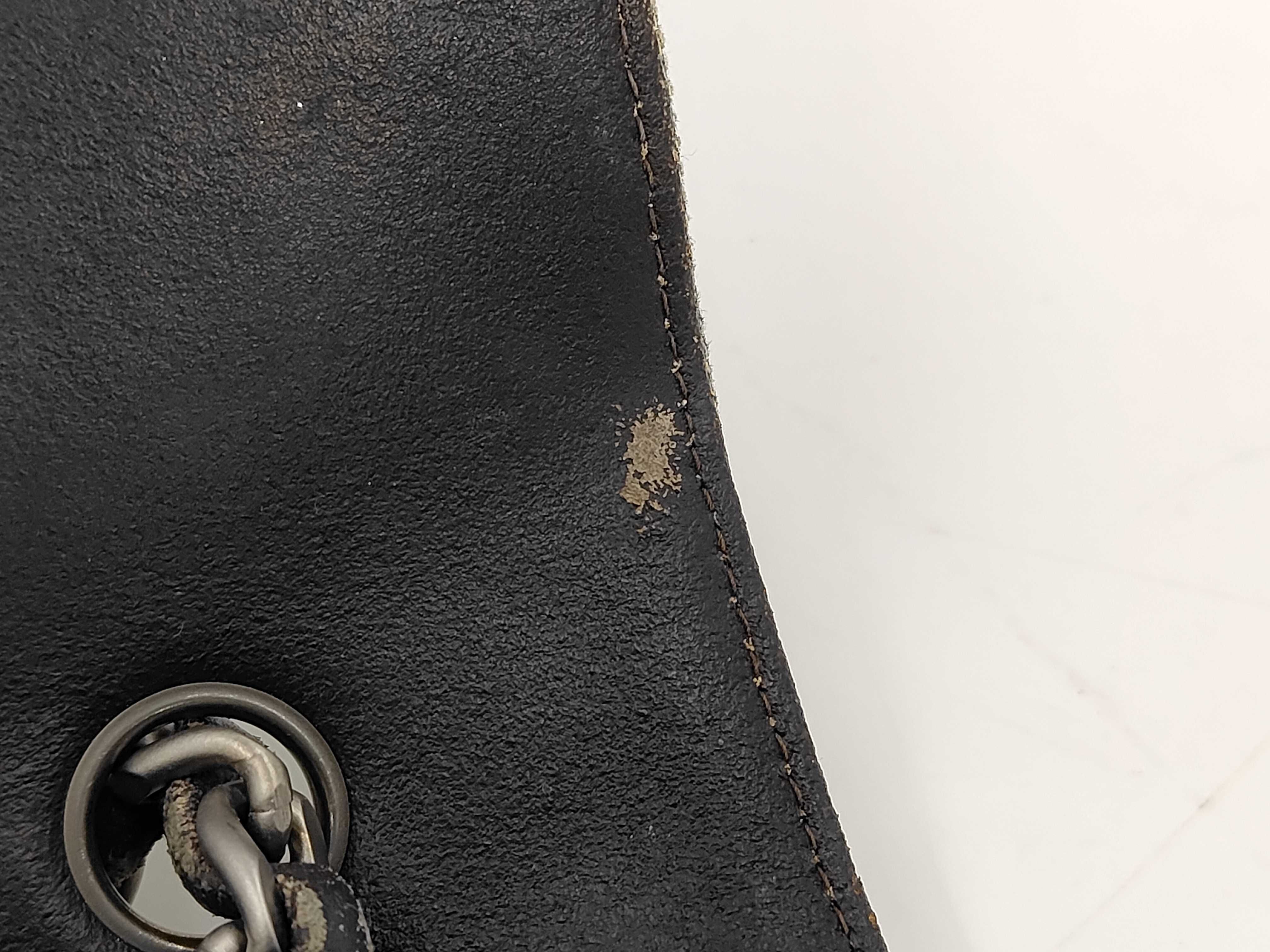 denim chocolate bar chain shoulder bag — view 11