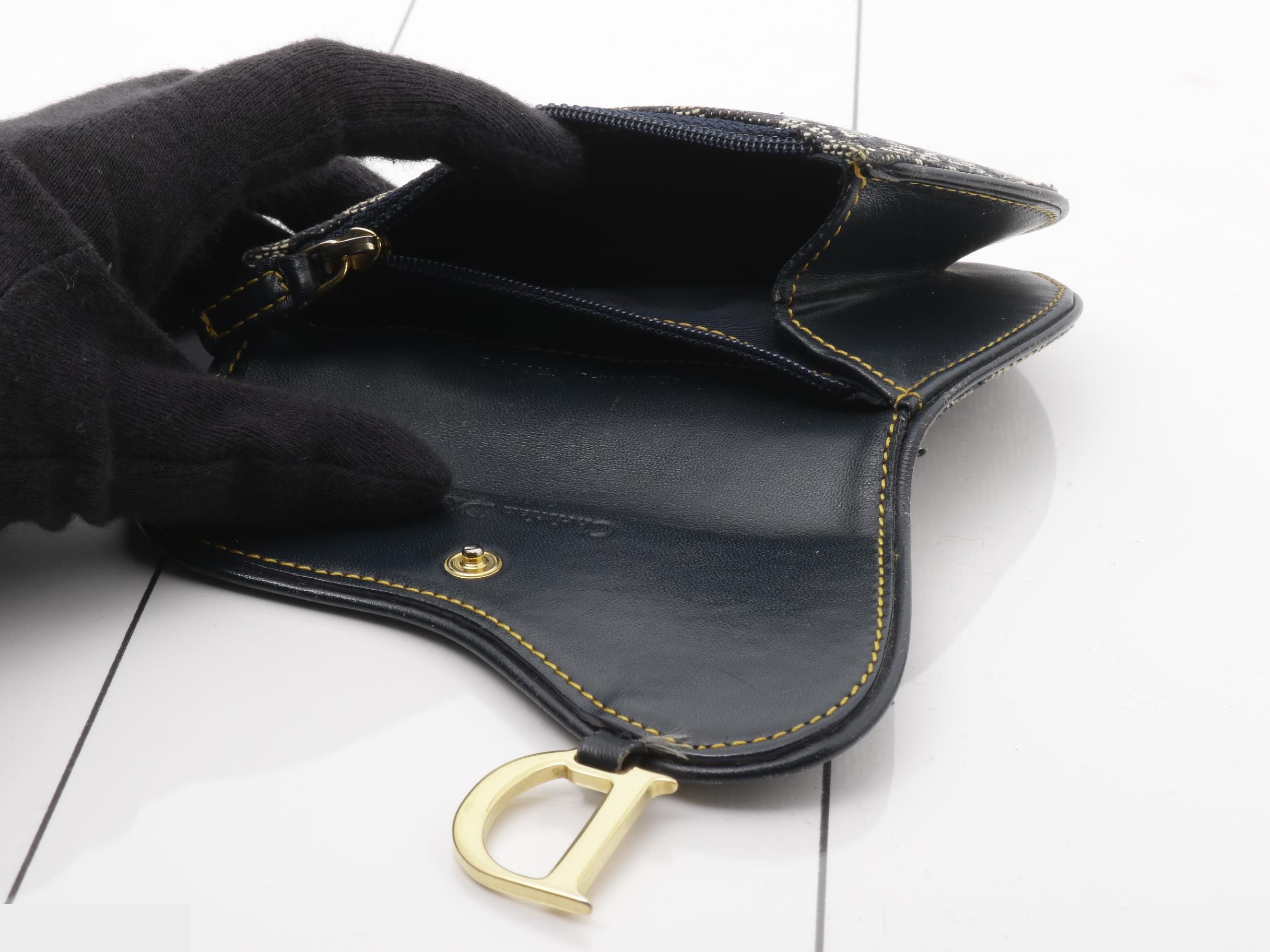Trotter (bag) pouch, saddle pouch, navy — view 4