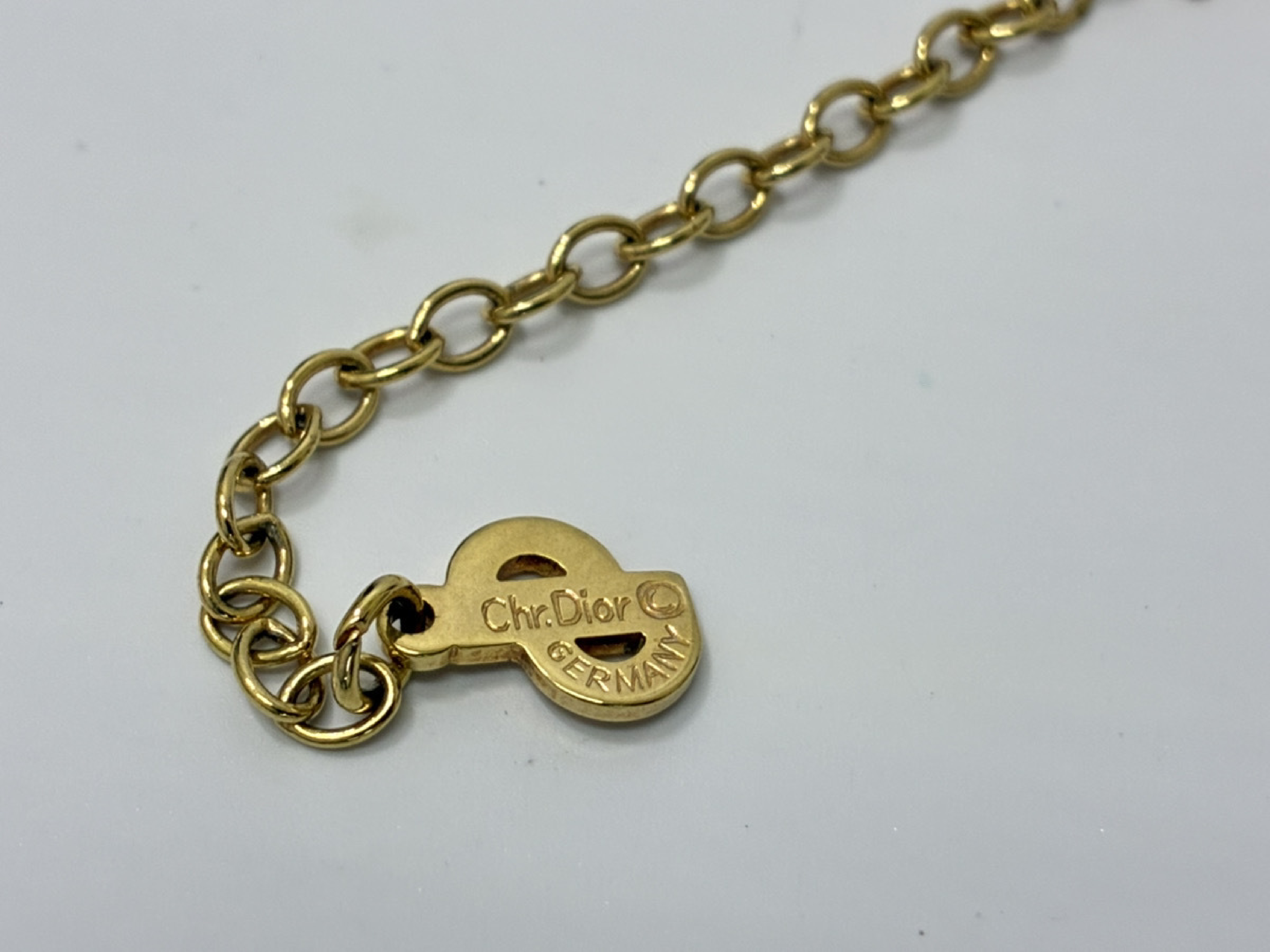 Rhinestone Necklace GP Necklace — view 4