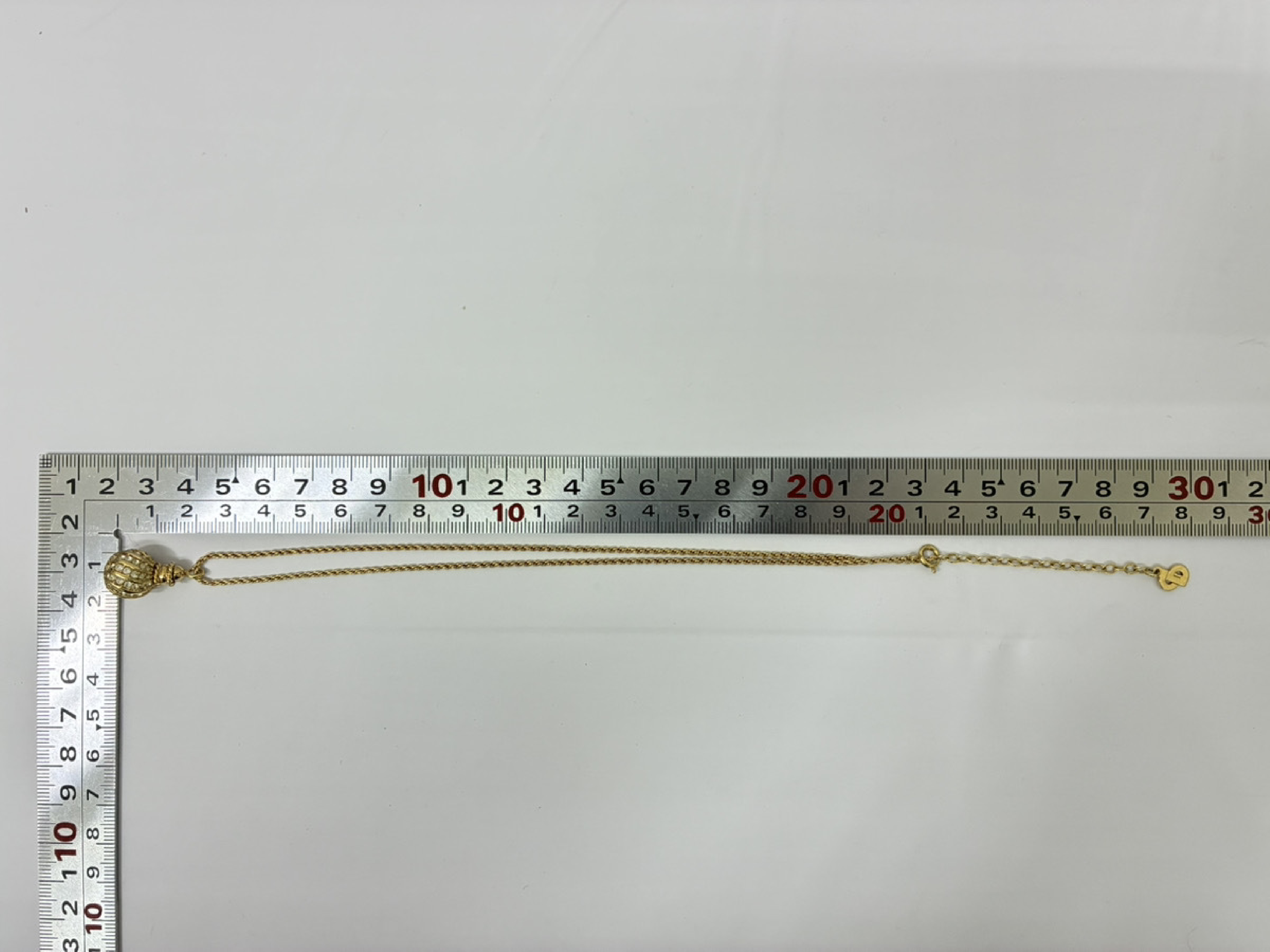 Rhinestone Necklace GP Necklace — view 6