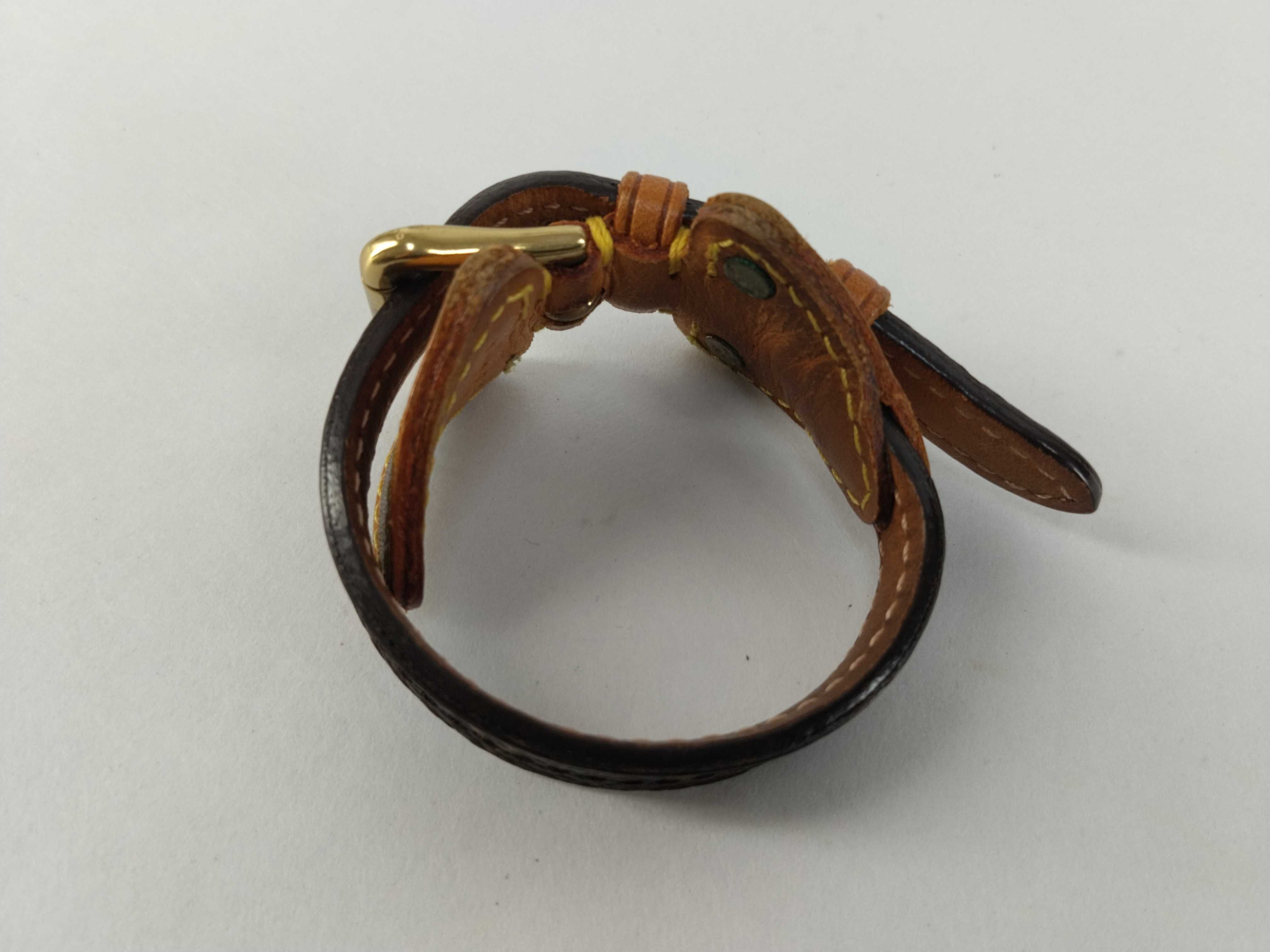 Monogram Teda PM Bracelet Leather Bracelet Bangle — view 2