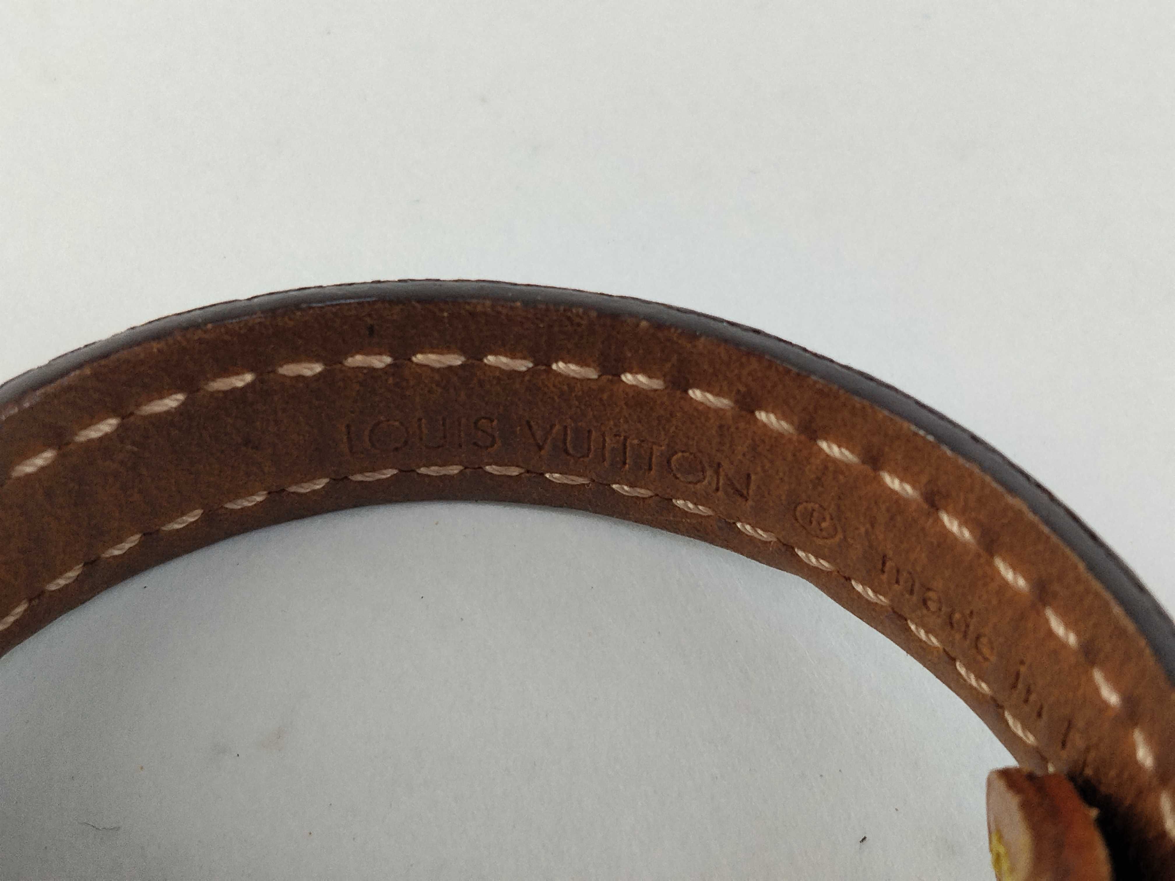 Monogram Teda PM Bracelet Leather Bracelet Bangle — view 3