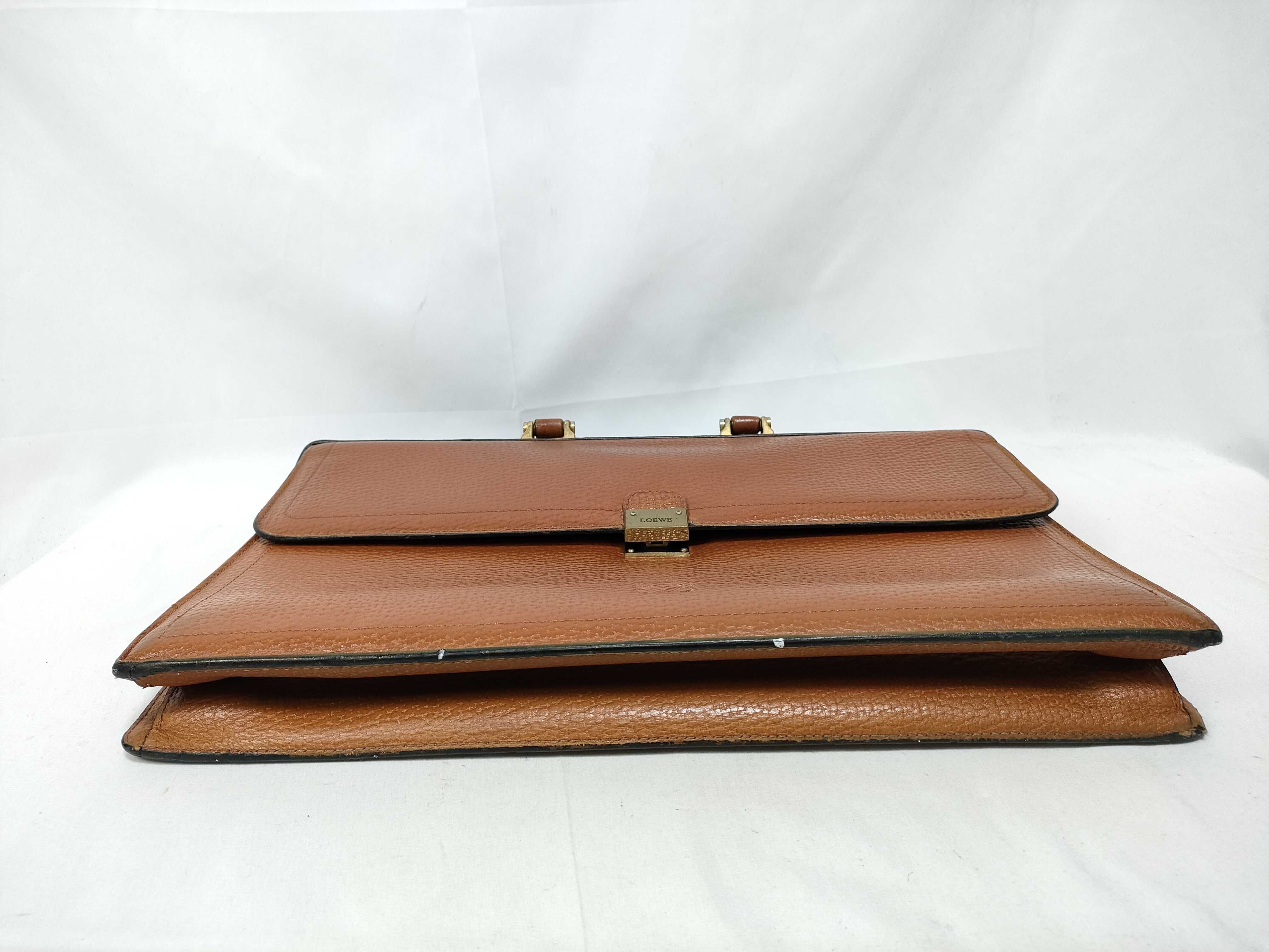 handbag, brown, business bag — view 3
