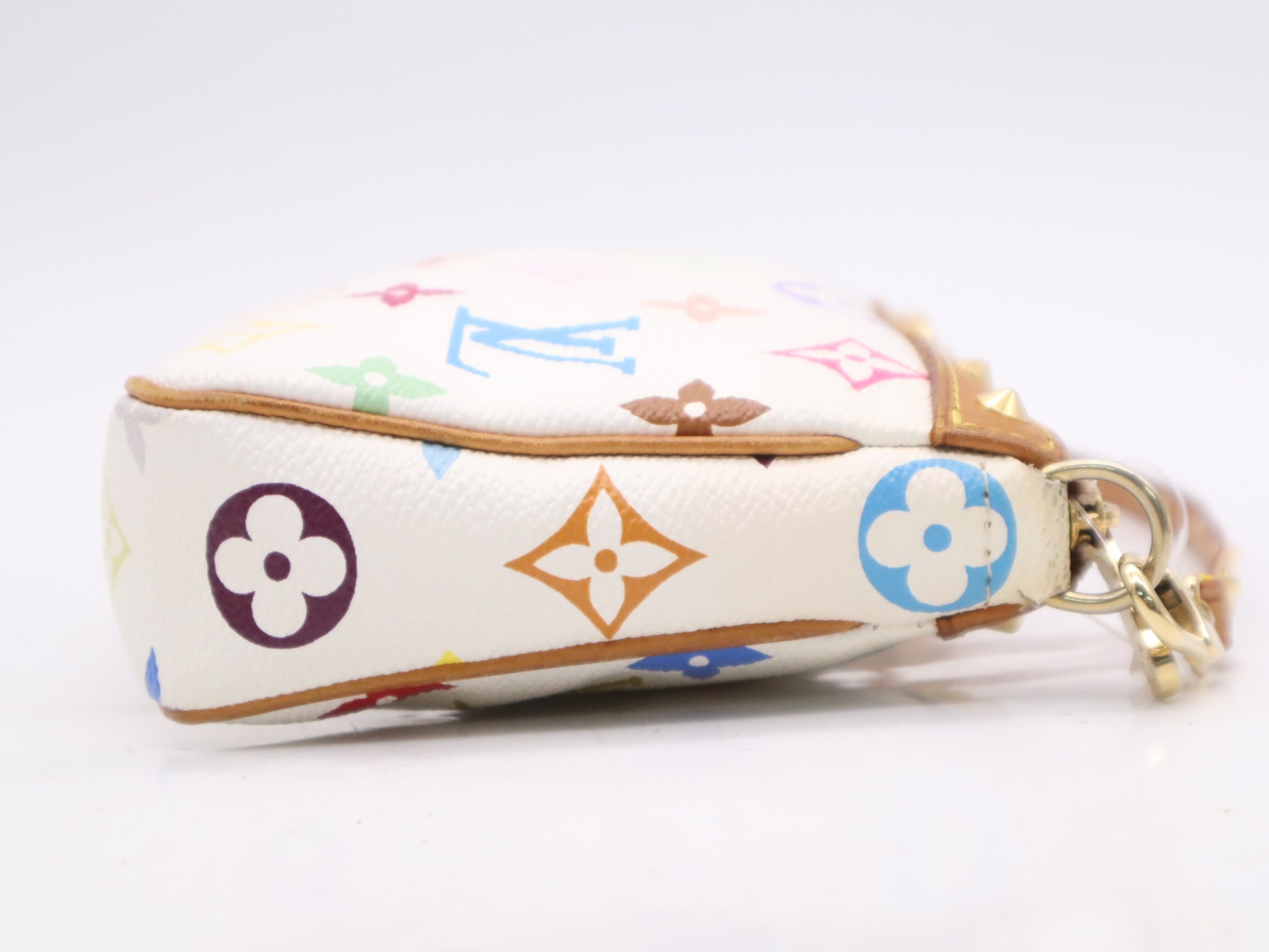 Pochette Accessoires Blanc (with dust bag and box) — view 5