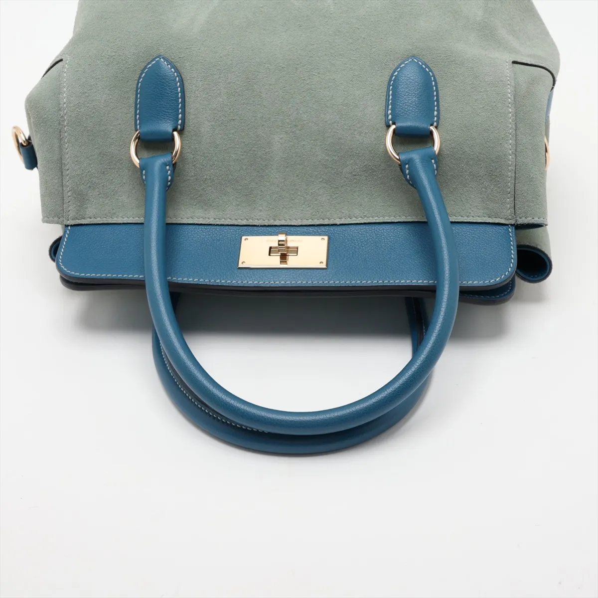 Toolbox 26 Grizzly x Evercolor Ciel x Blue Thalassa Gold Hardware T: 2015 — view 5