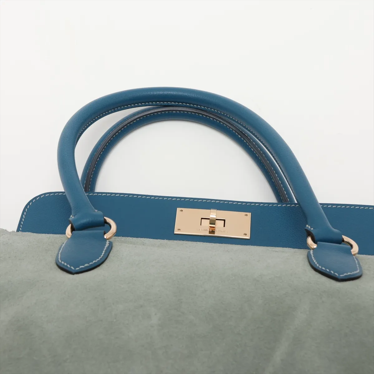 Toolbox 26 Grizzly x Evercolor Ciel x Blue Thalassa Gold Hardware T: 2015 — view 6
