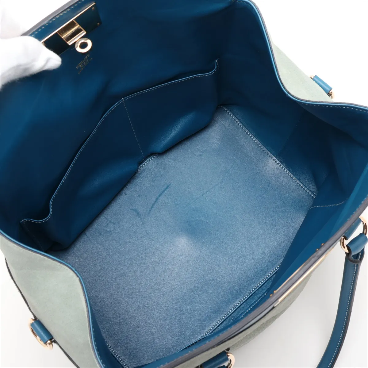 Toolbox 26 Grizzly x Evercolor Ciel x Blue Thalassa Gold Hardware T: 2015 — view 8