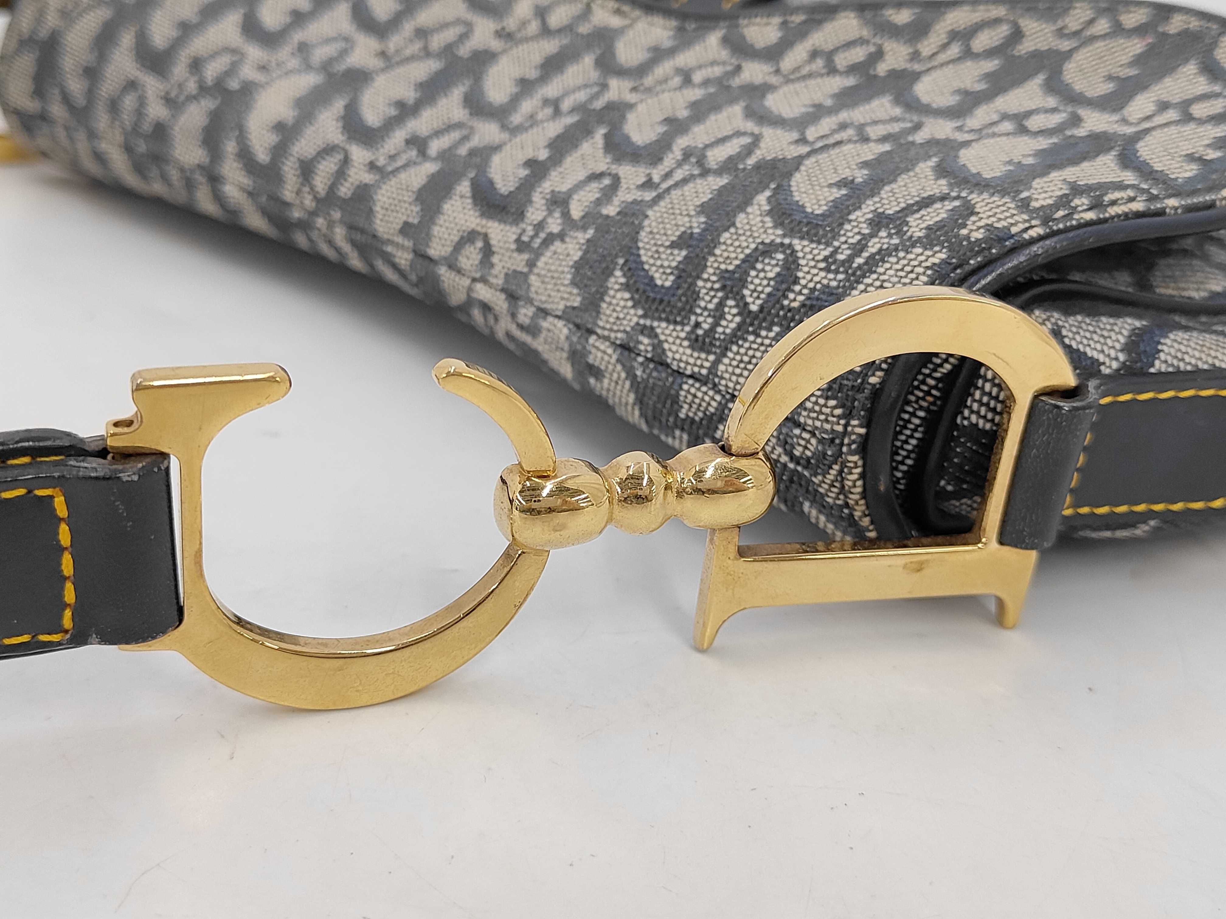 Oblique Saddle Shoulder Bag — view 8
