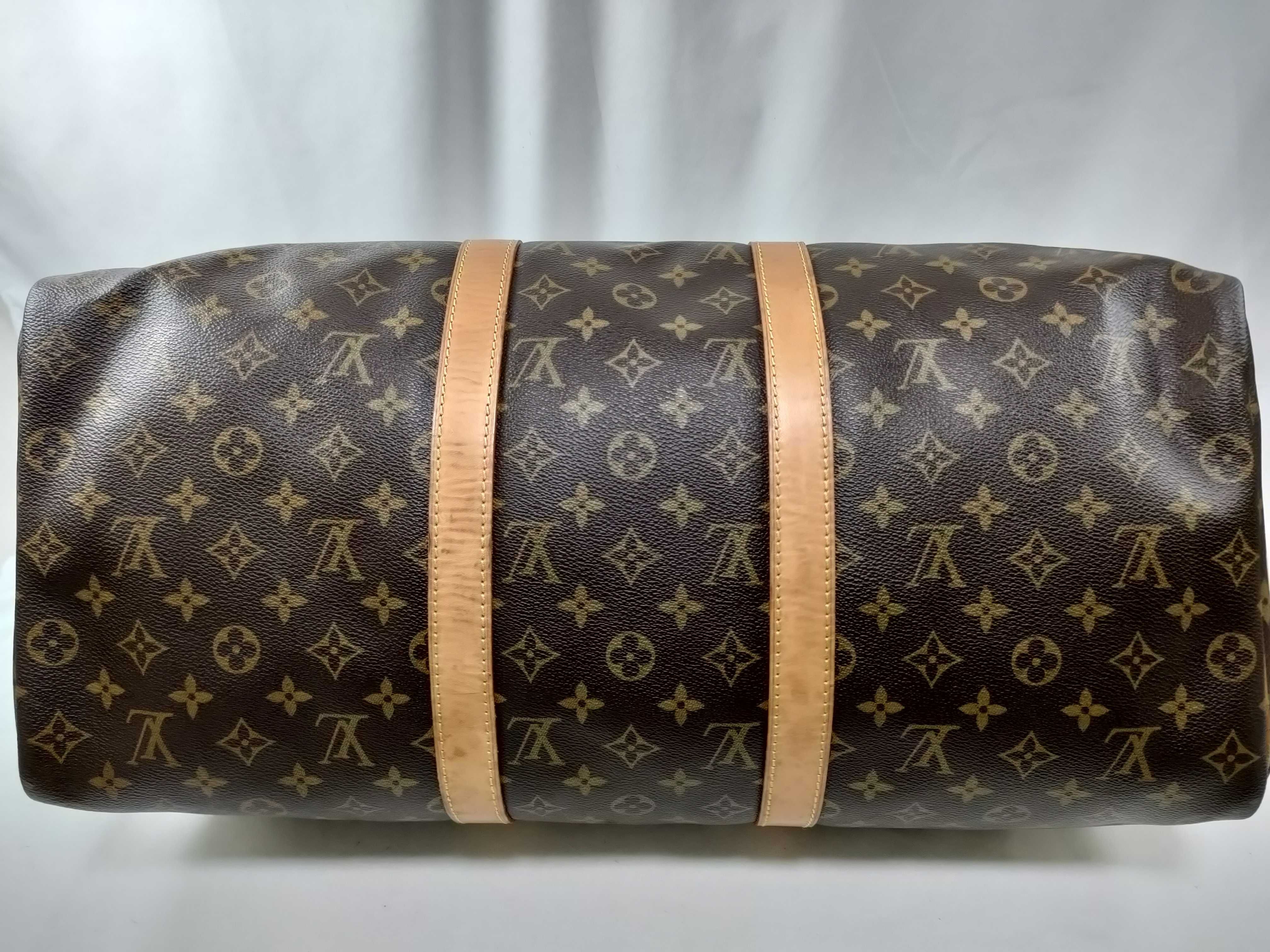 Monogram Keepall 50 M41426 SP0935 Brown Boston Bag — view 9