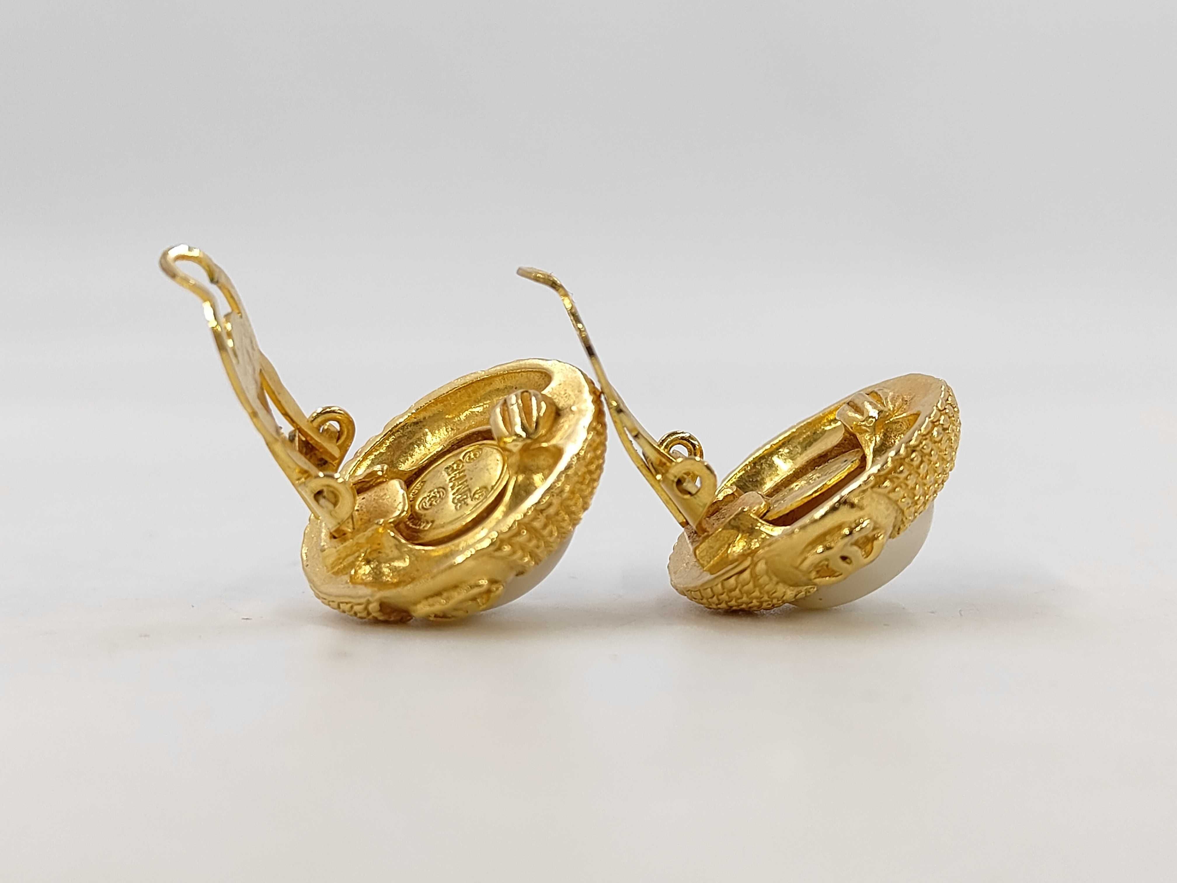 Coco Mark Earrings and Pearl Earrings — view 5