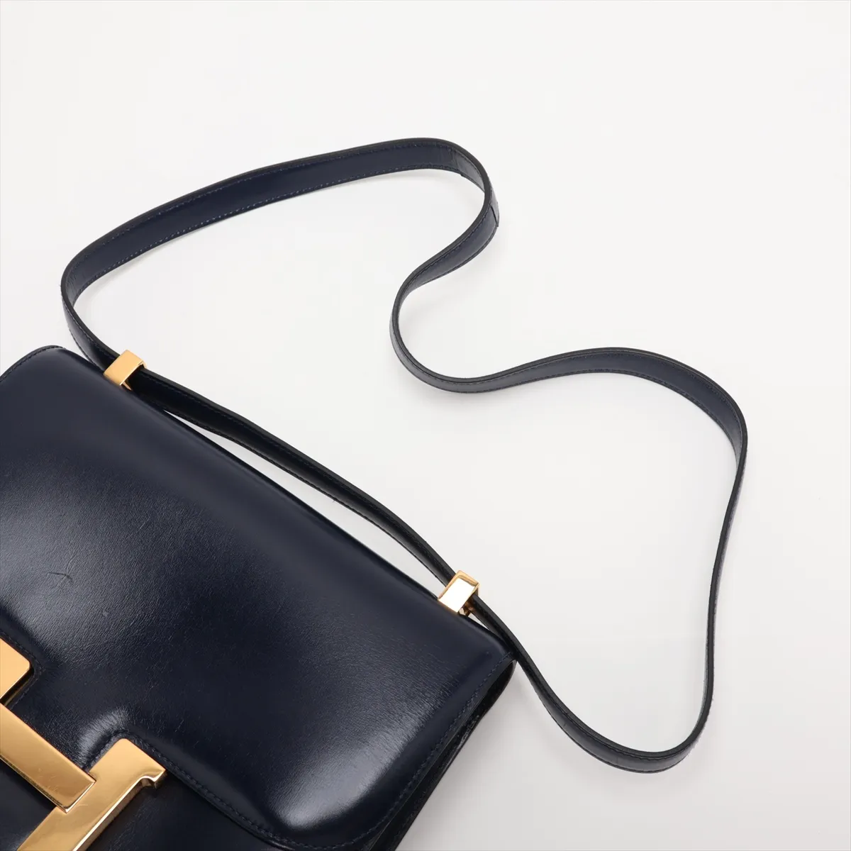 Constance 23 Box Calf Navy Gold Hardware D: 1974 — view 5