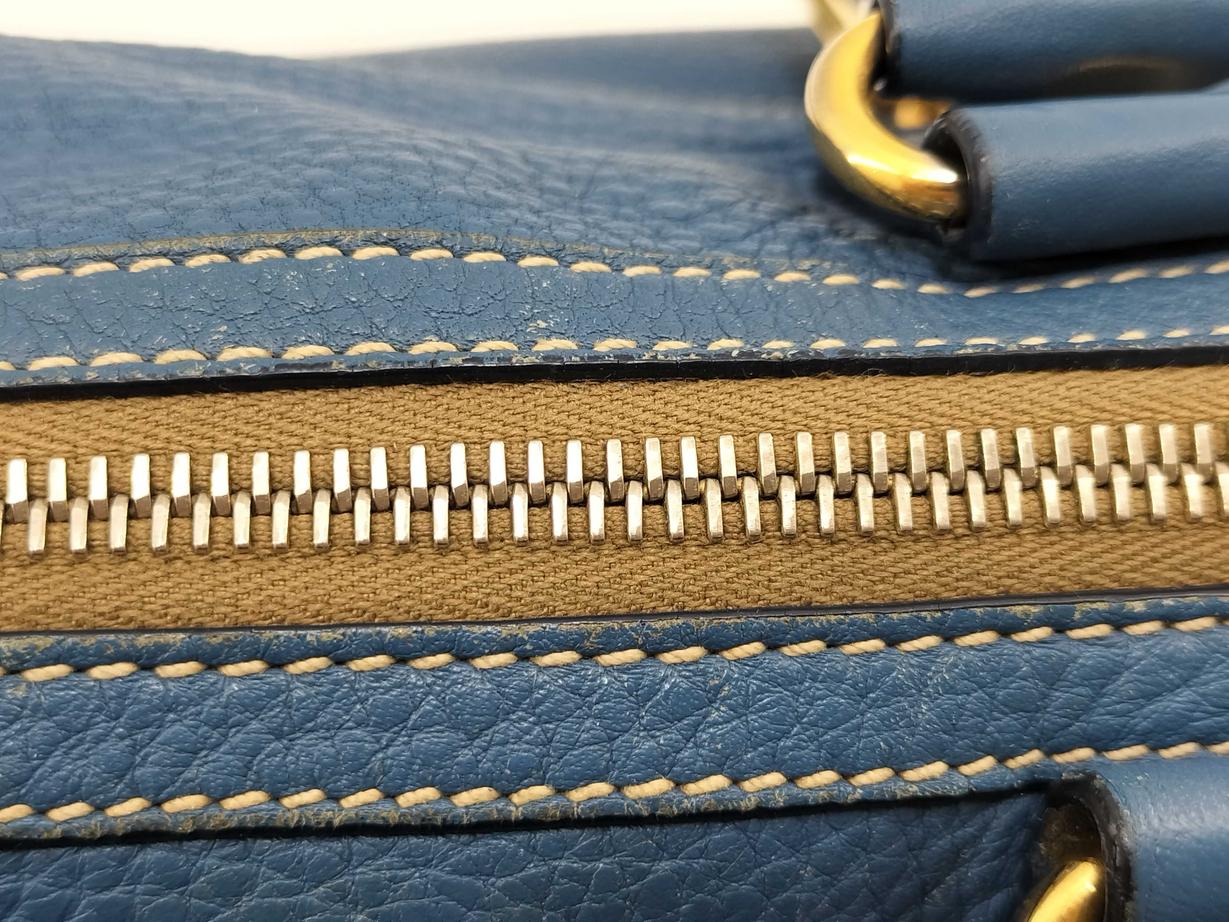 Vitello Daino Motor Bag Handbag — view 12