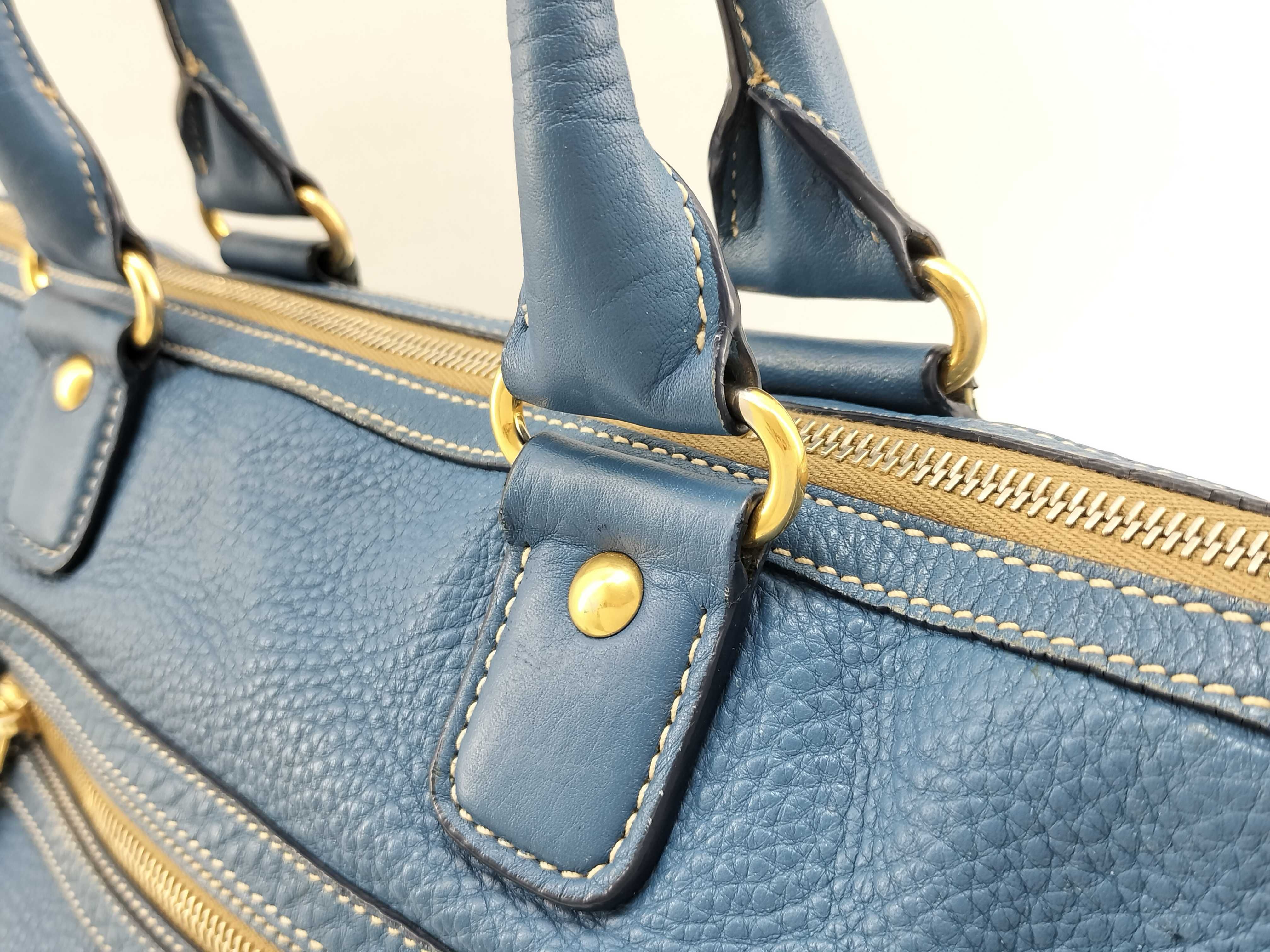Vitello Daino Motor Bag Handbag — view 3