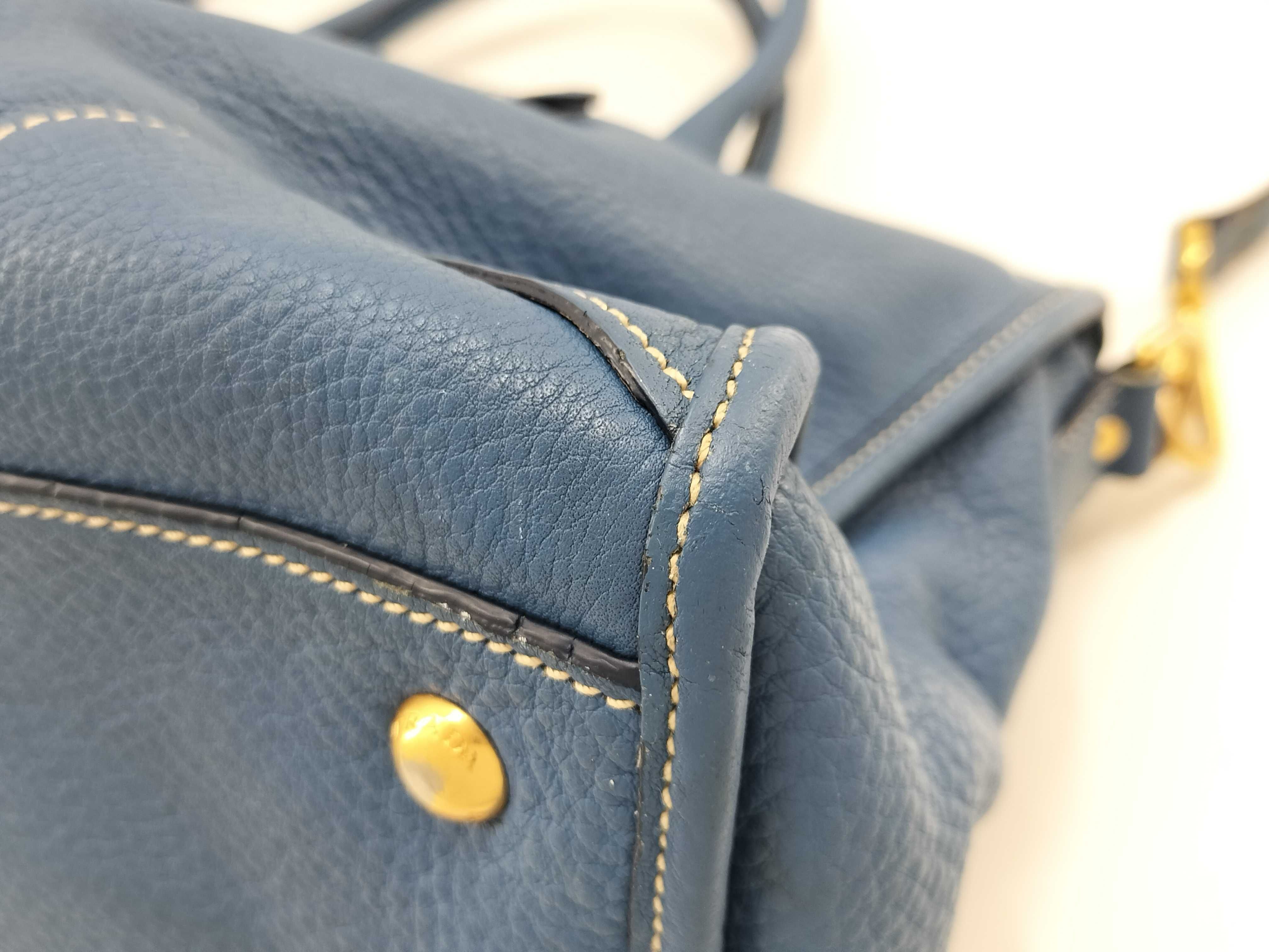 Vitello Daino Motor Bag Handbag — view 10
