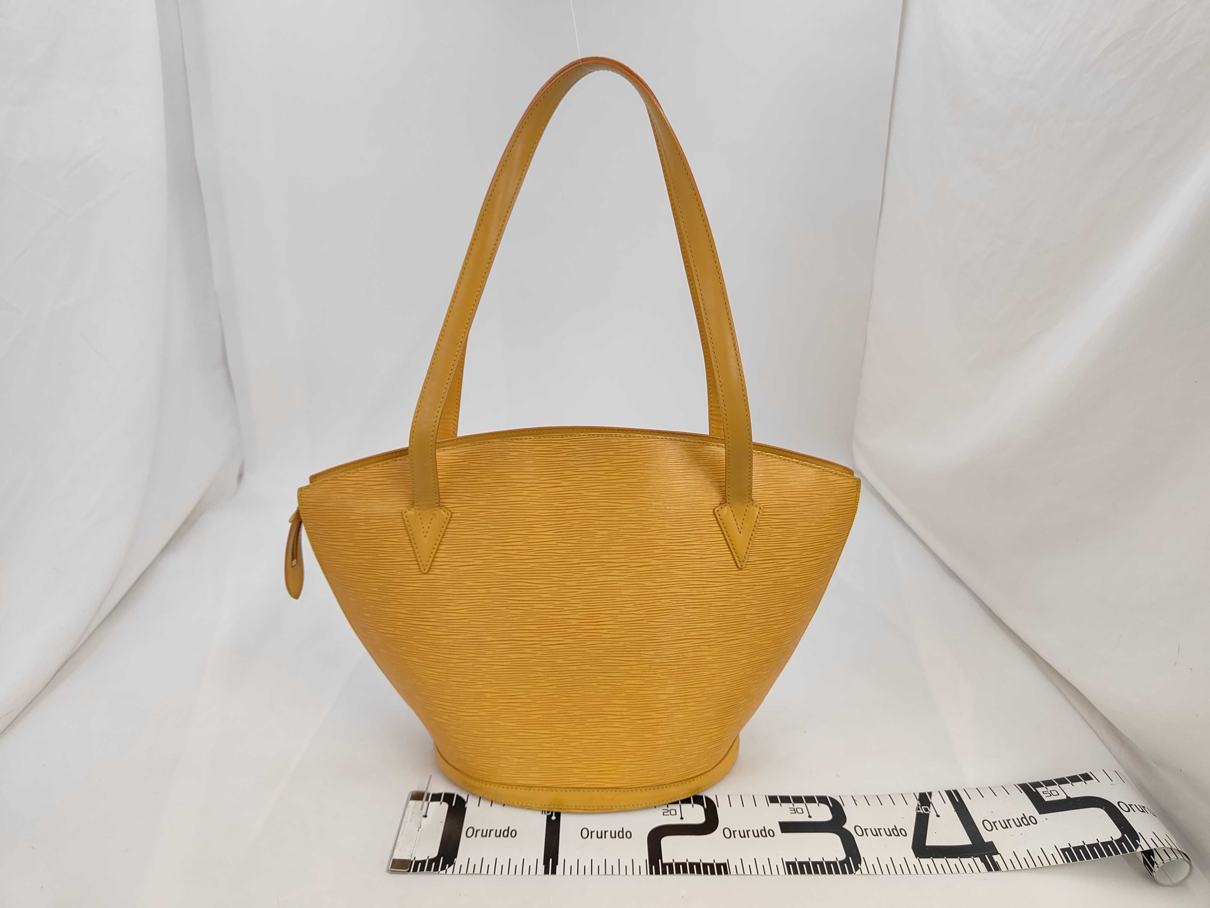 Epi Saint Jacques Yellow Tote Bag M52279 — view 2