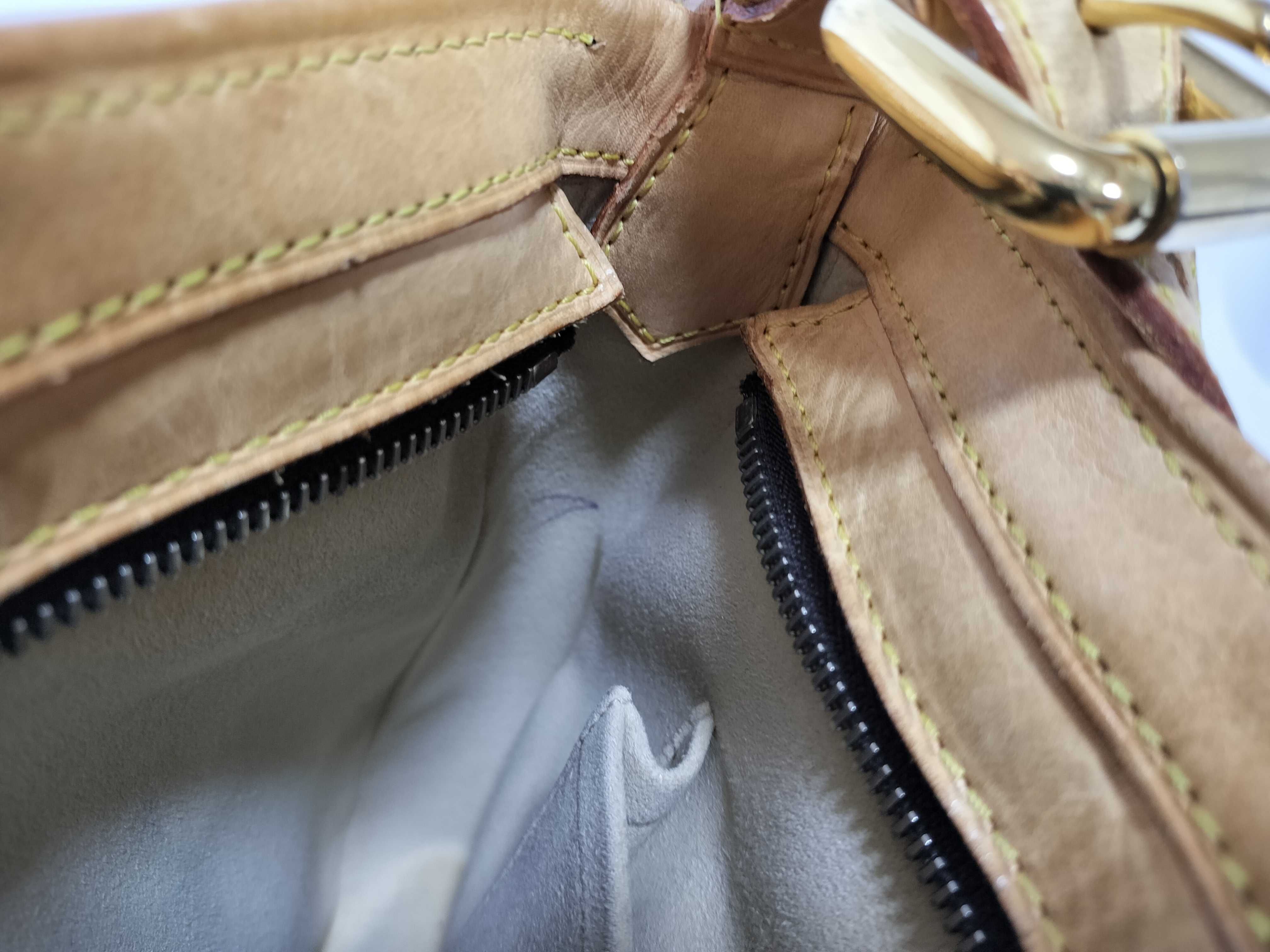 Monogram Louis Vuitton Monogram Hudson GM Handbag Shoulder Bag — view 9