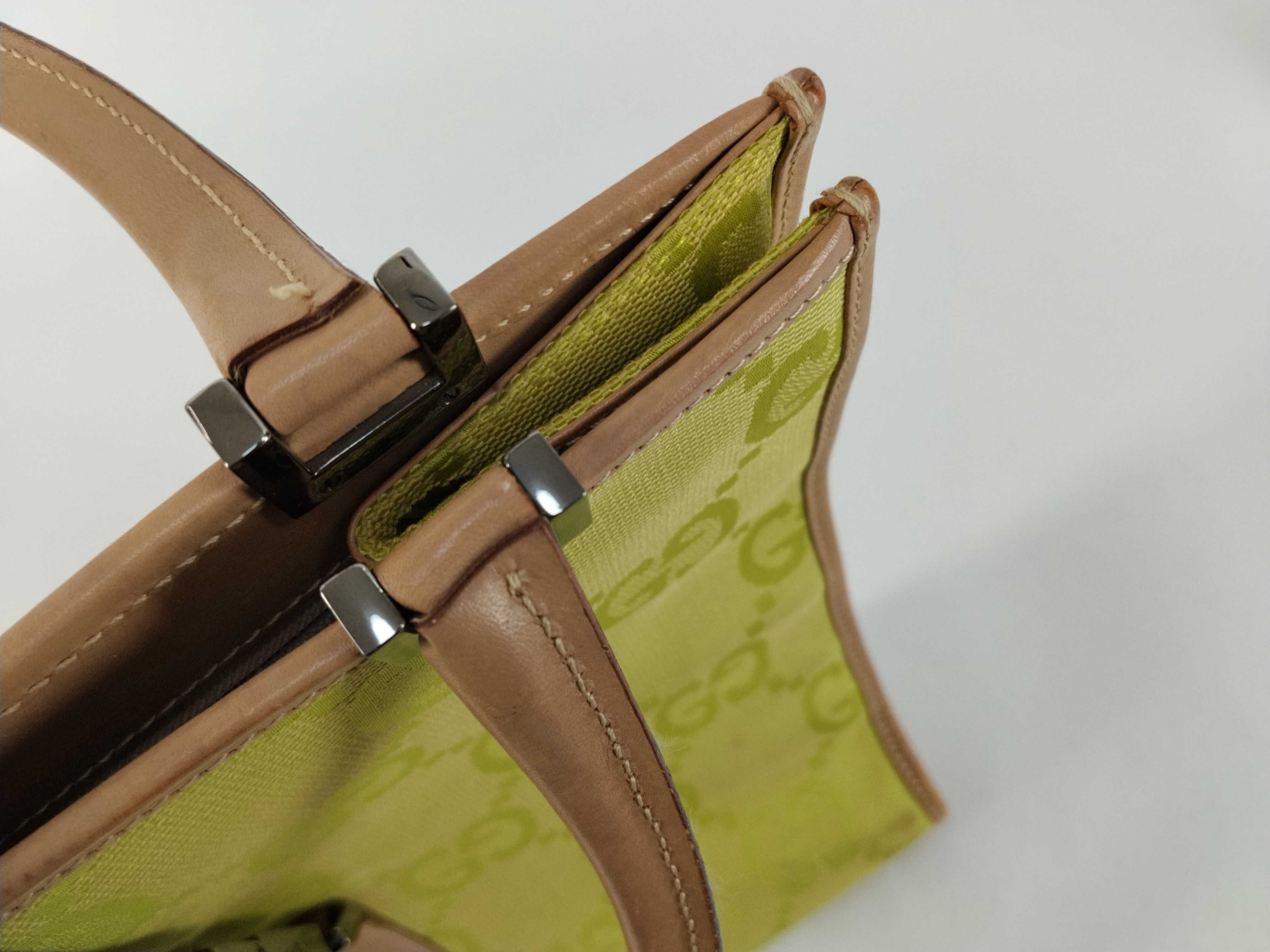 Jackie Gucci Jackie Handbag GG Pattern Light Green Handbag — view 10