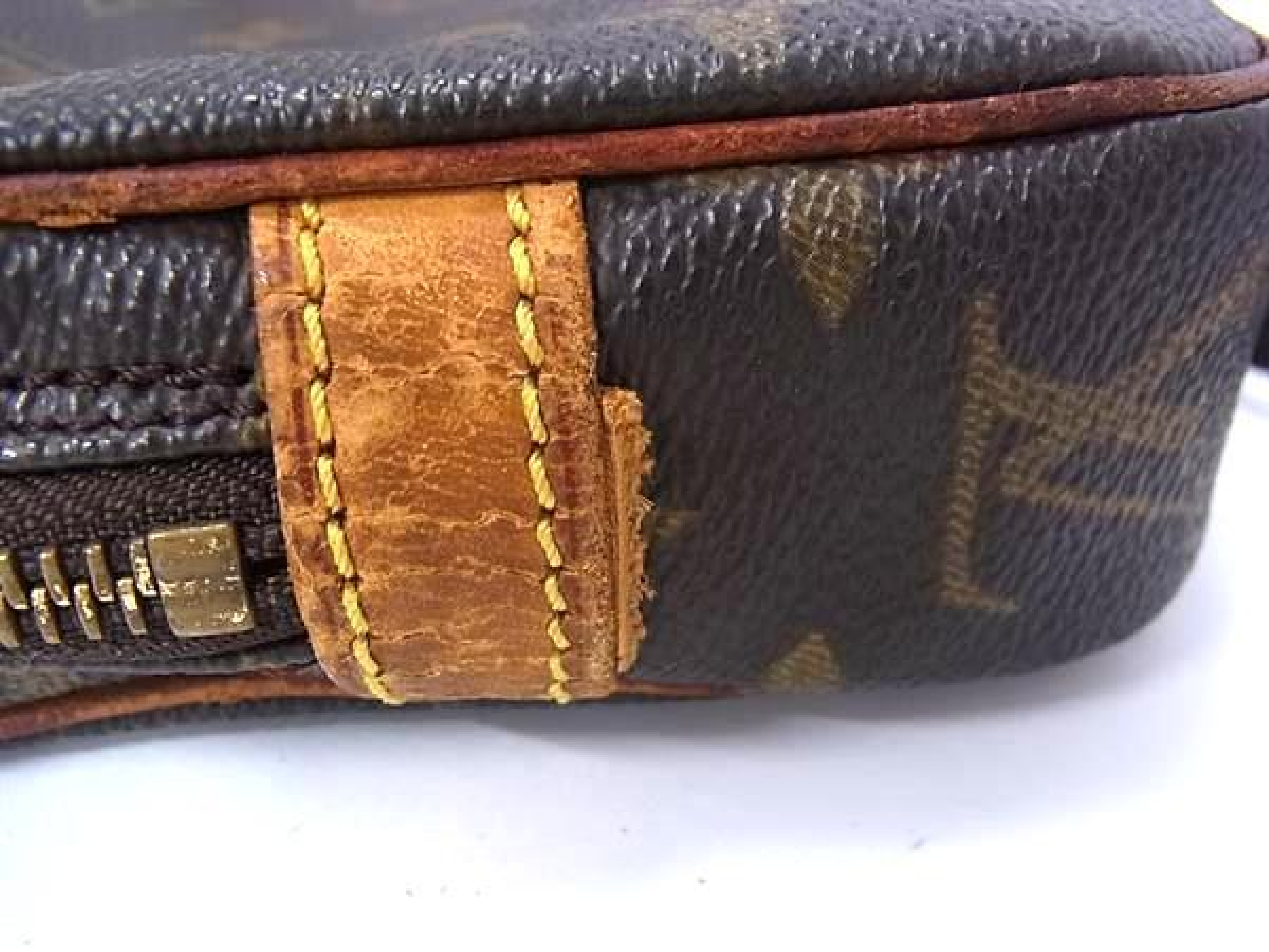 M51828 Monogram Pochette Marly Bandoulière Crossbody Bag, Brown, BU1337 Shoulder Bag — view 10