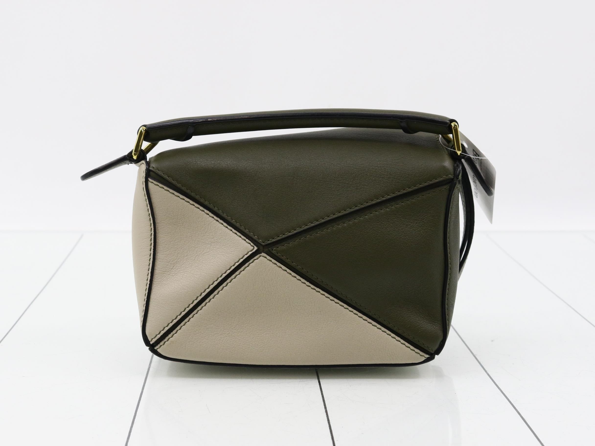 Puzzle Mini Leather 2-Way Handbag — view 2