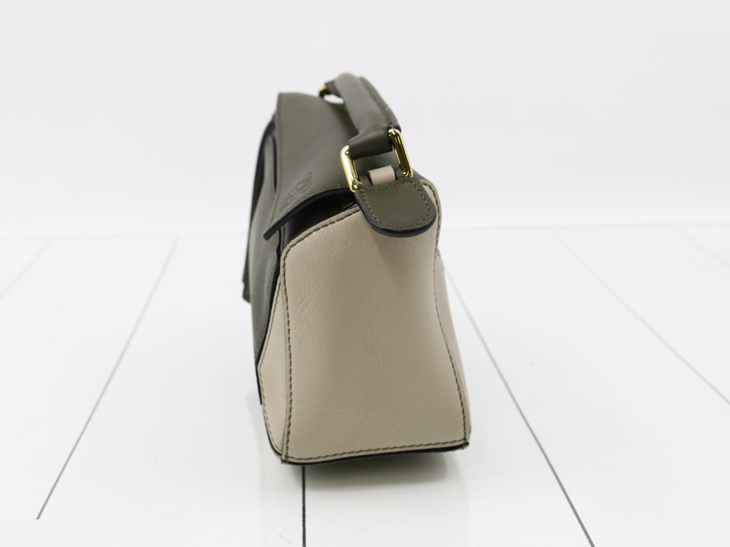 Puzzle Mini Leather 2-Way Handbag — view 3